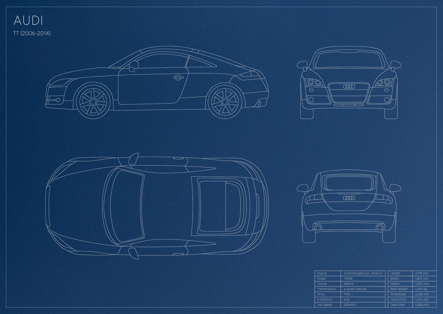 Audi TT (2006 - 2014)