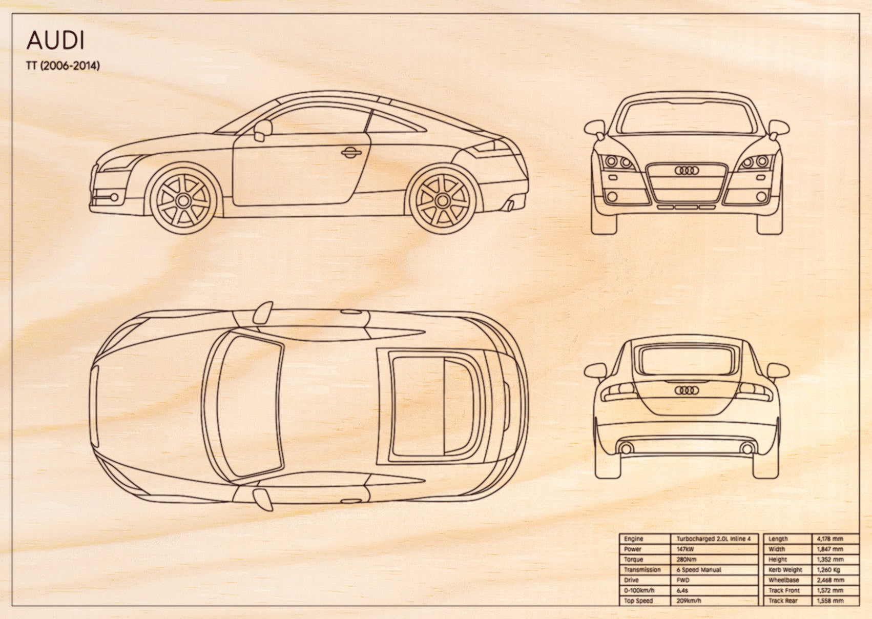Audi TT (2006 - 2014)