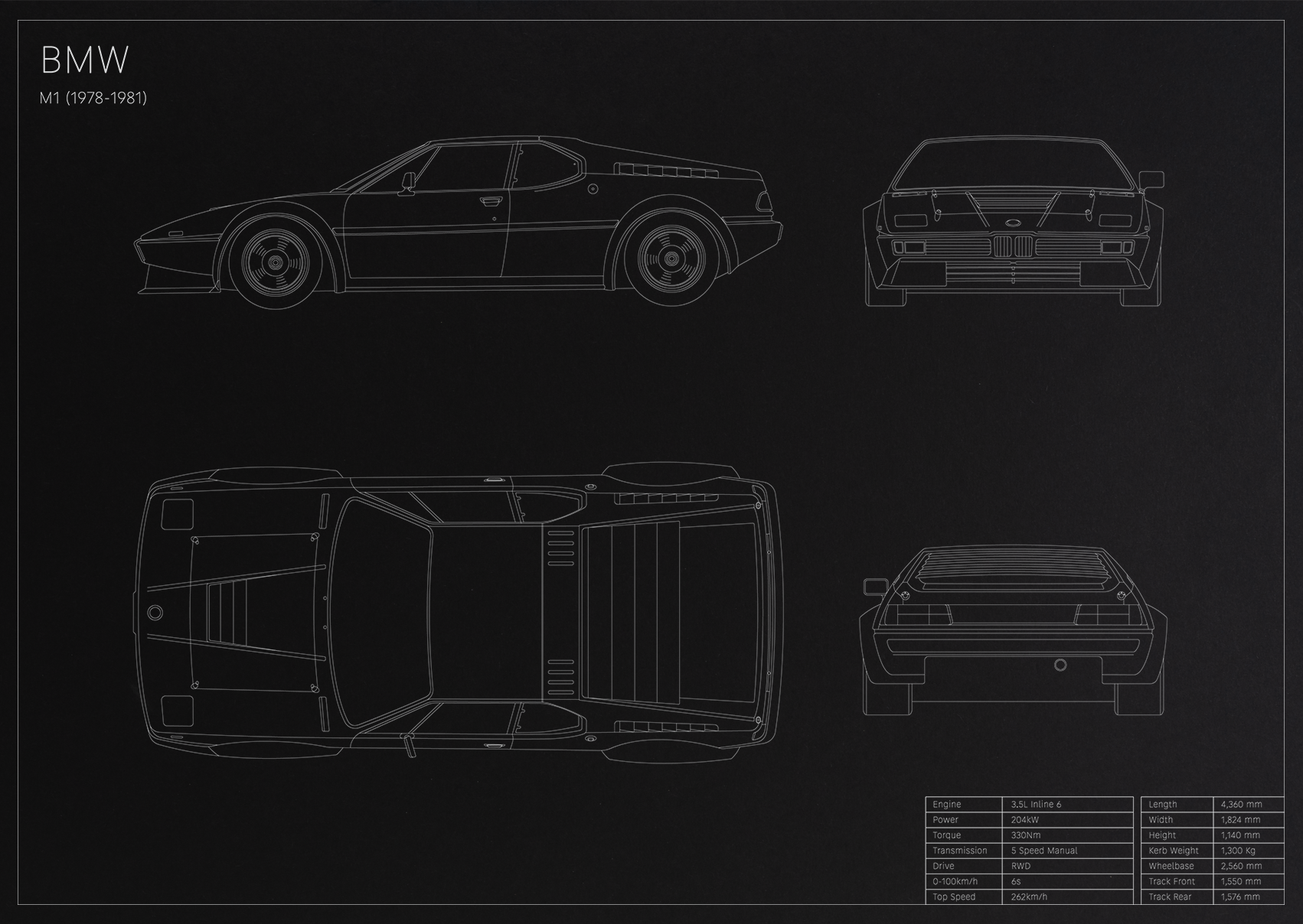 BMW M1 (1978 - 1981)