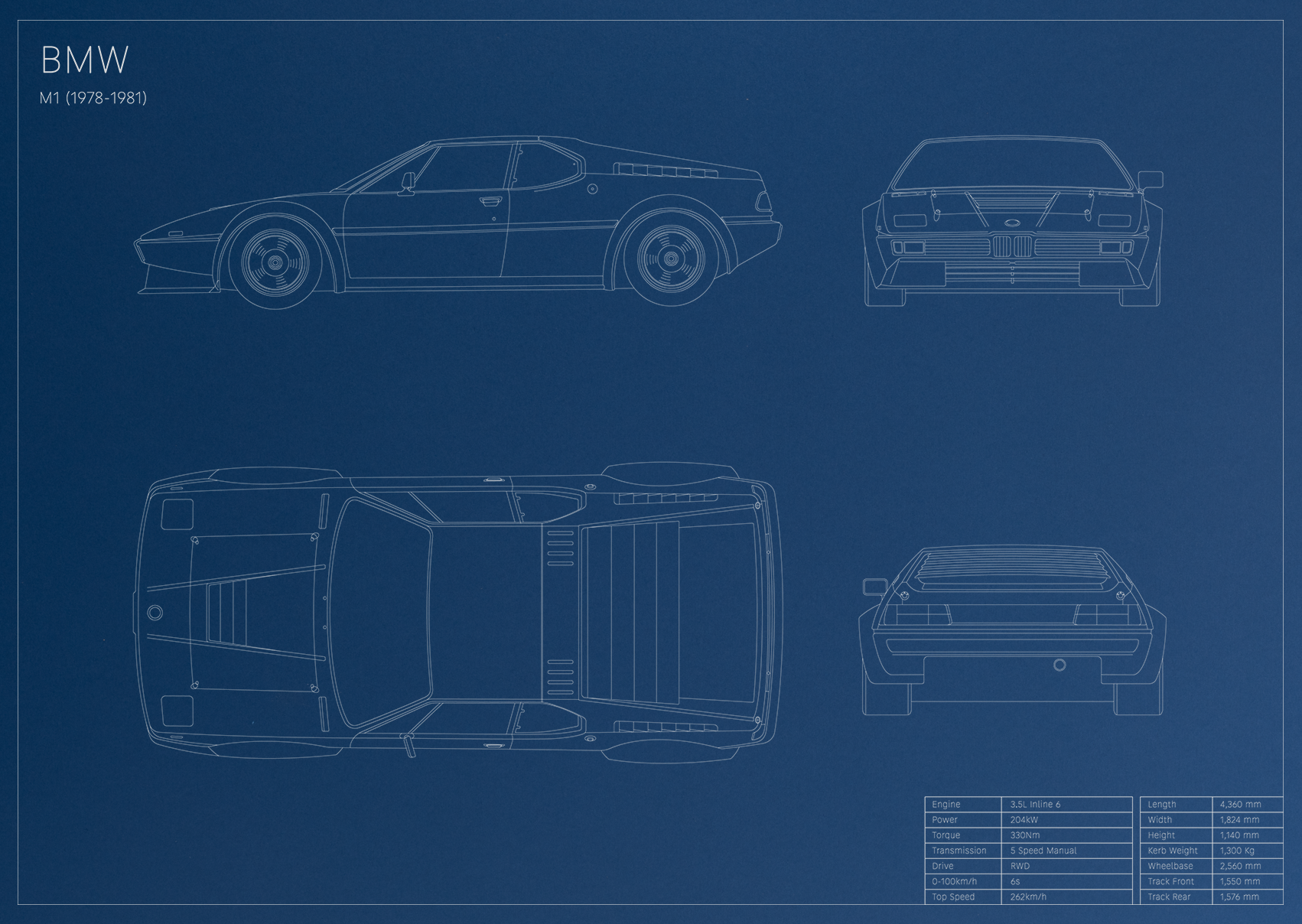 BMW M1 (1978 - 1981)