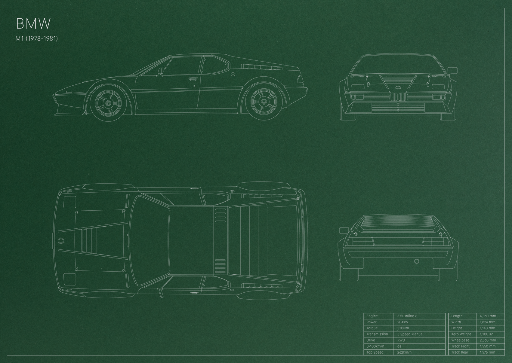 BMW M1 (1978 - 1981)