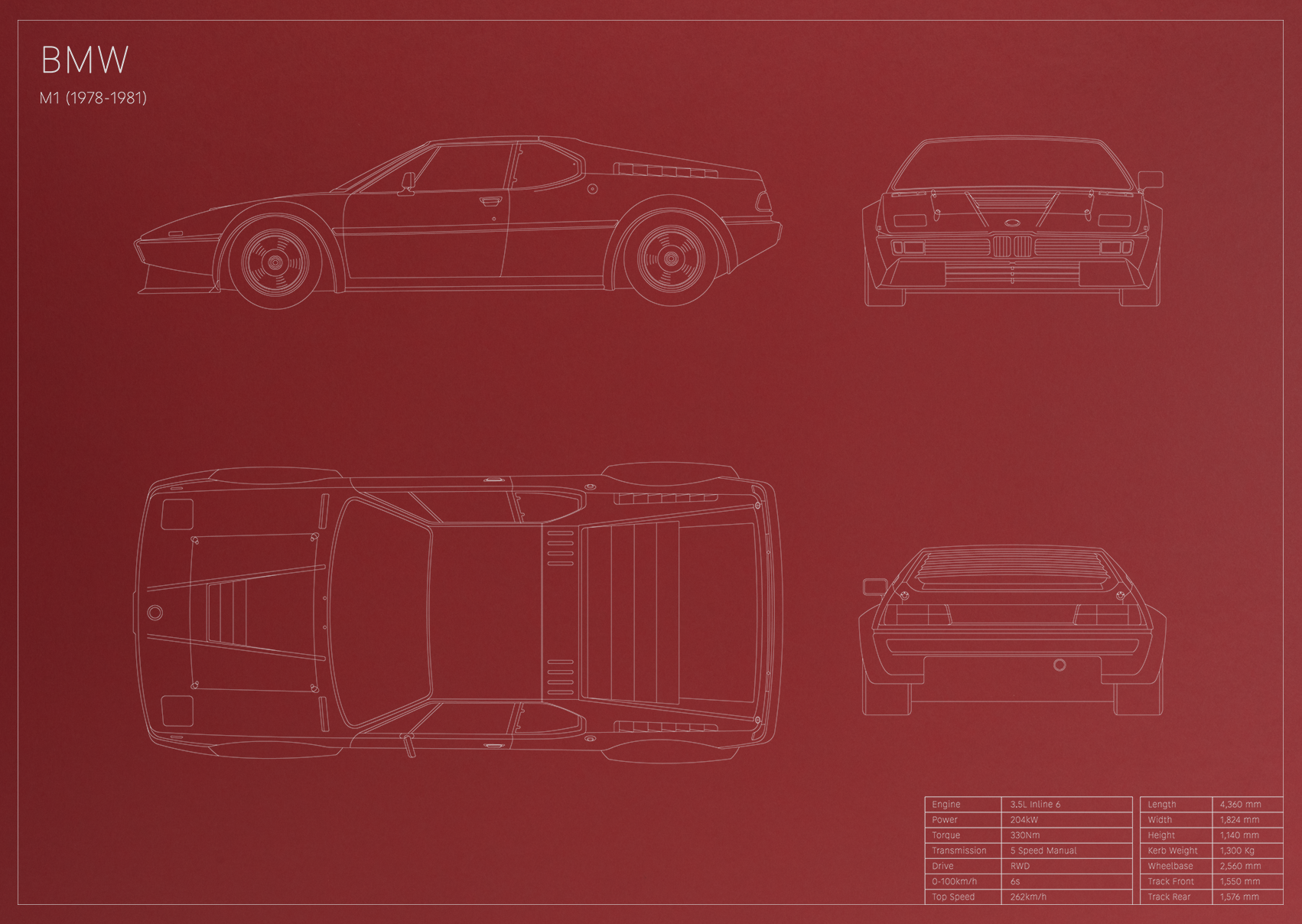BMW M1 (1978 - 1981)