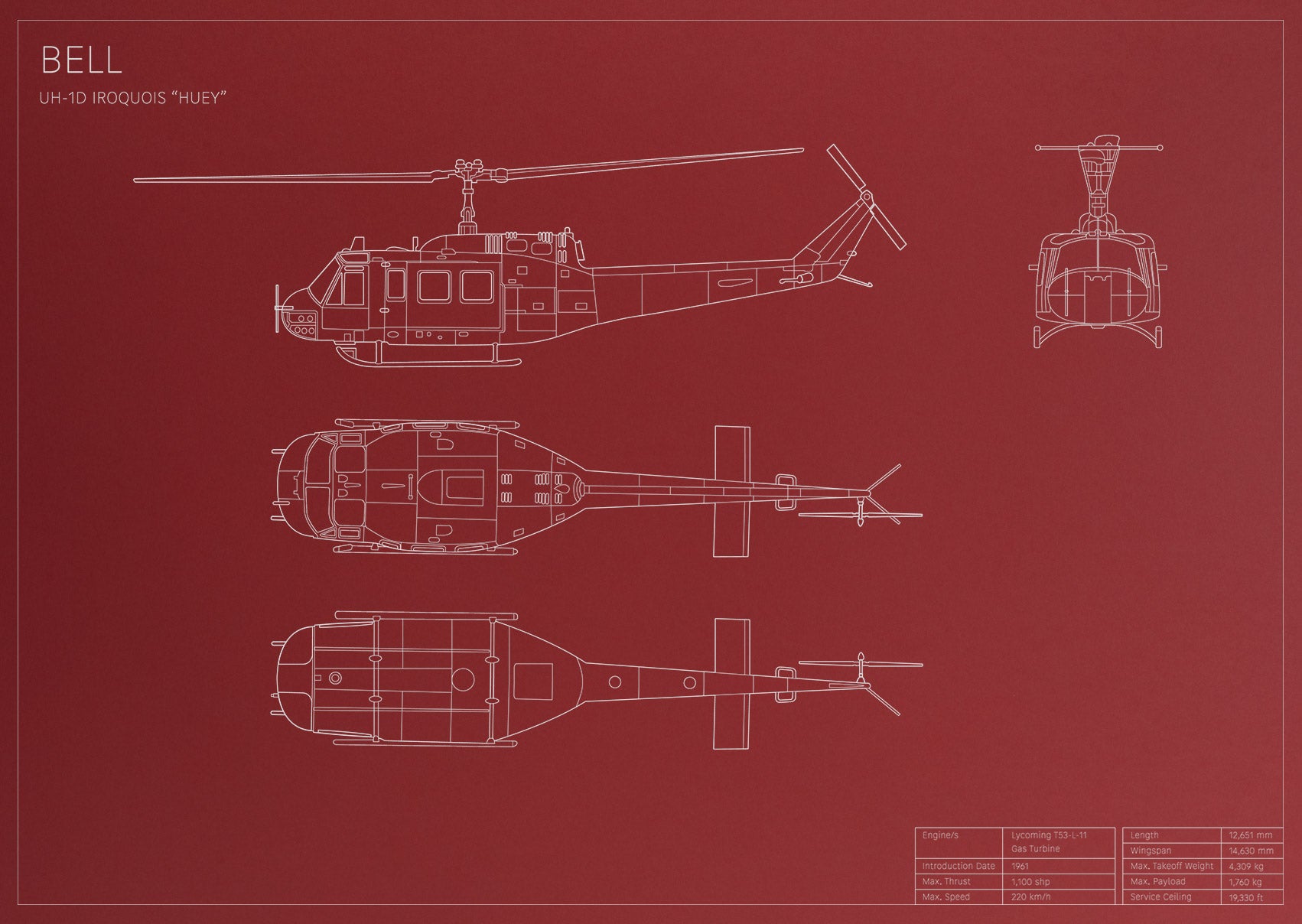 Bell UH-1D Iroquois "Heuy"