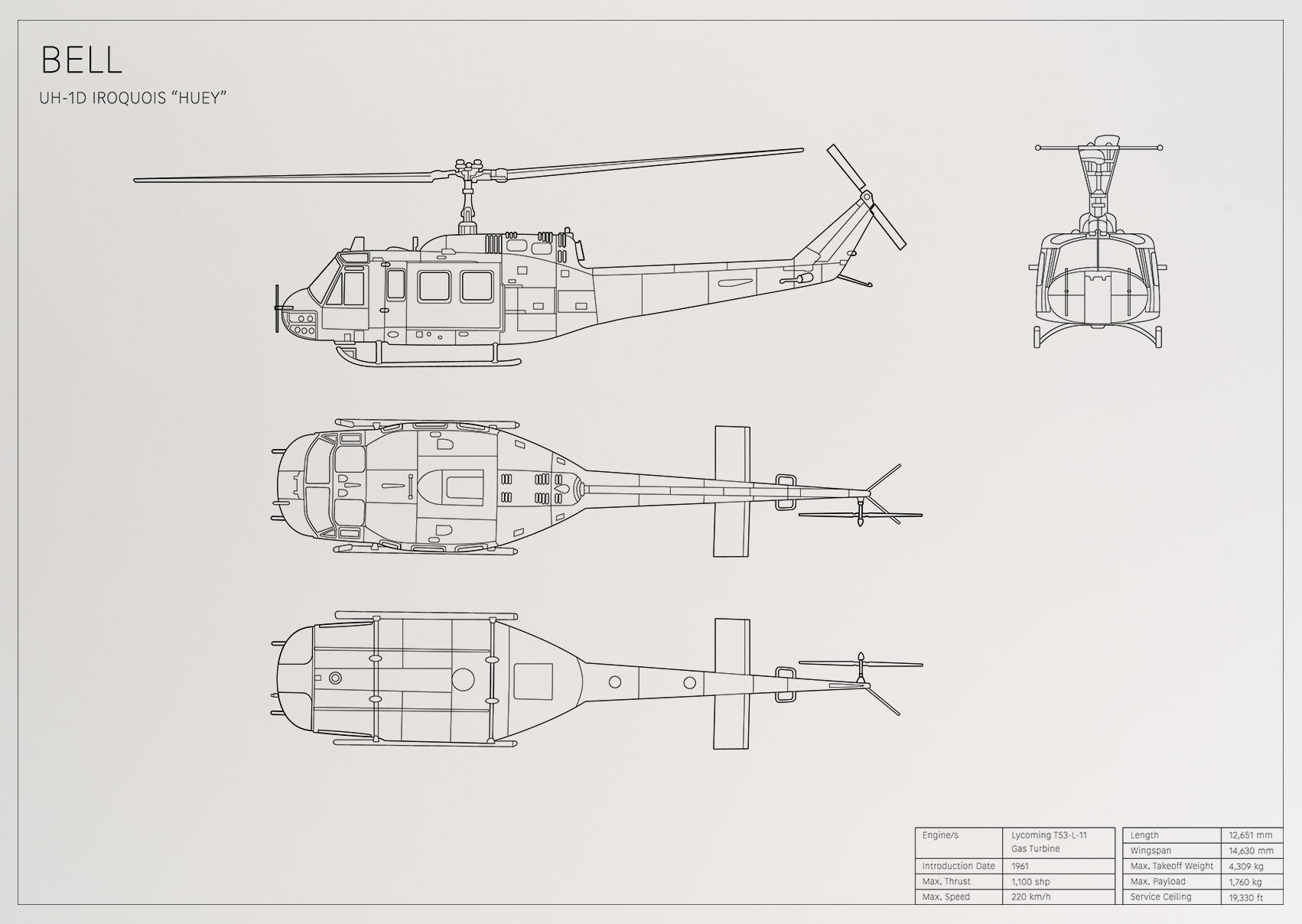 Bell UH-1D Iroquois "Heuy"