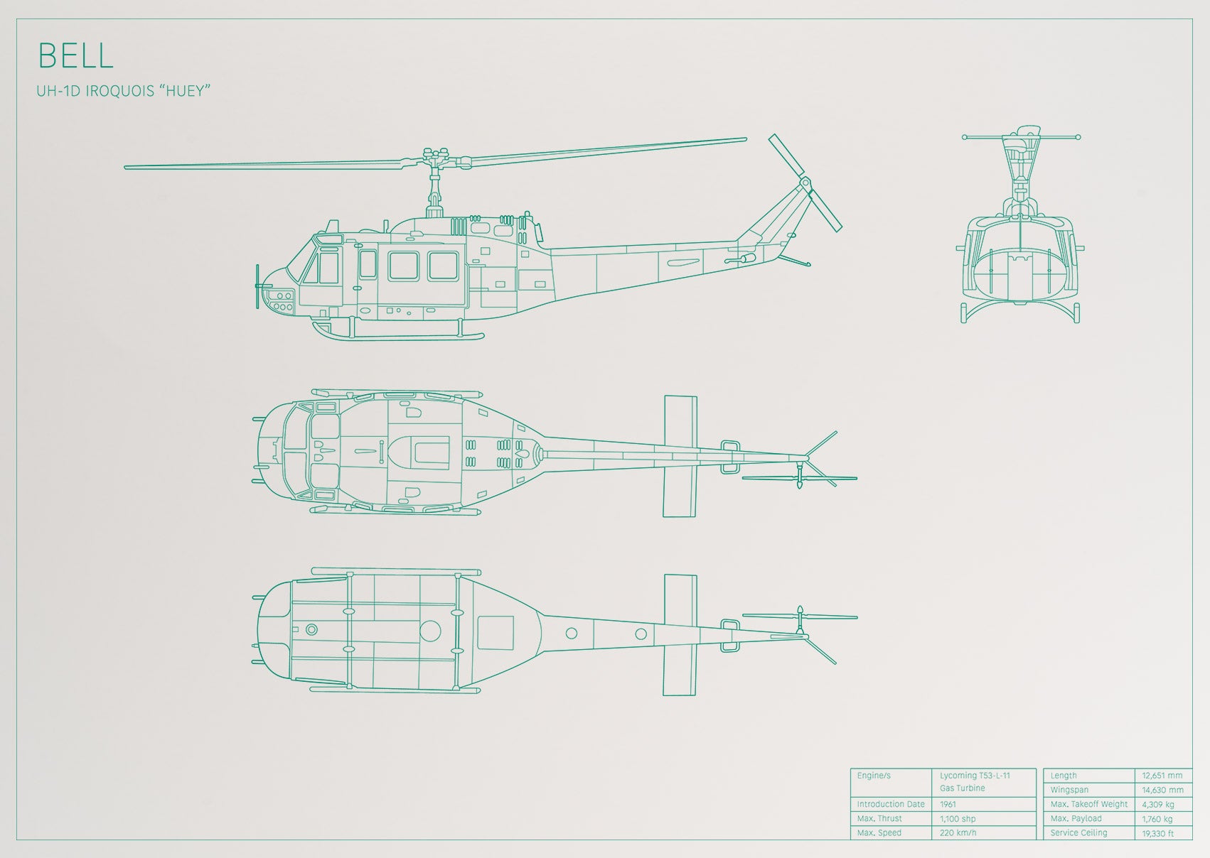 Bell UH-1D Iroquois "Heuy"