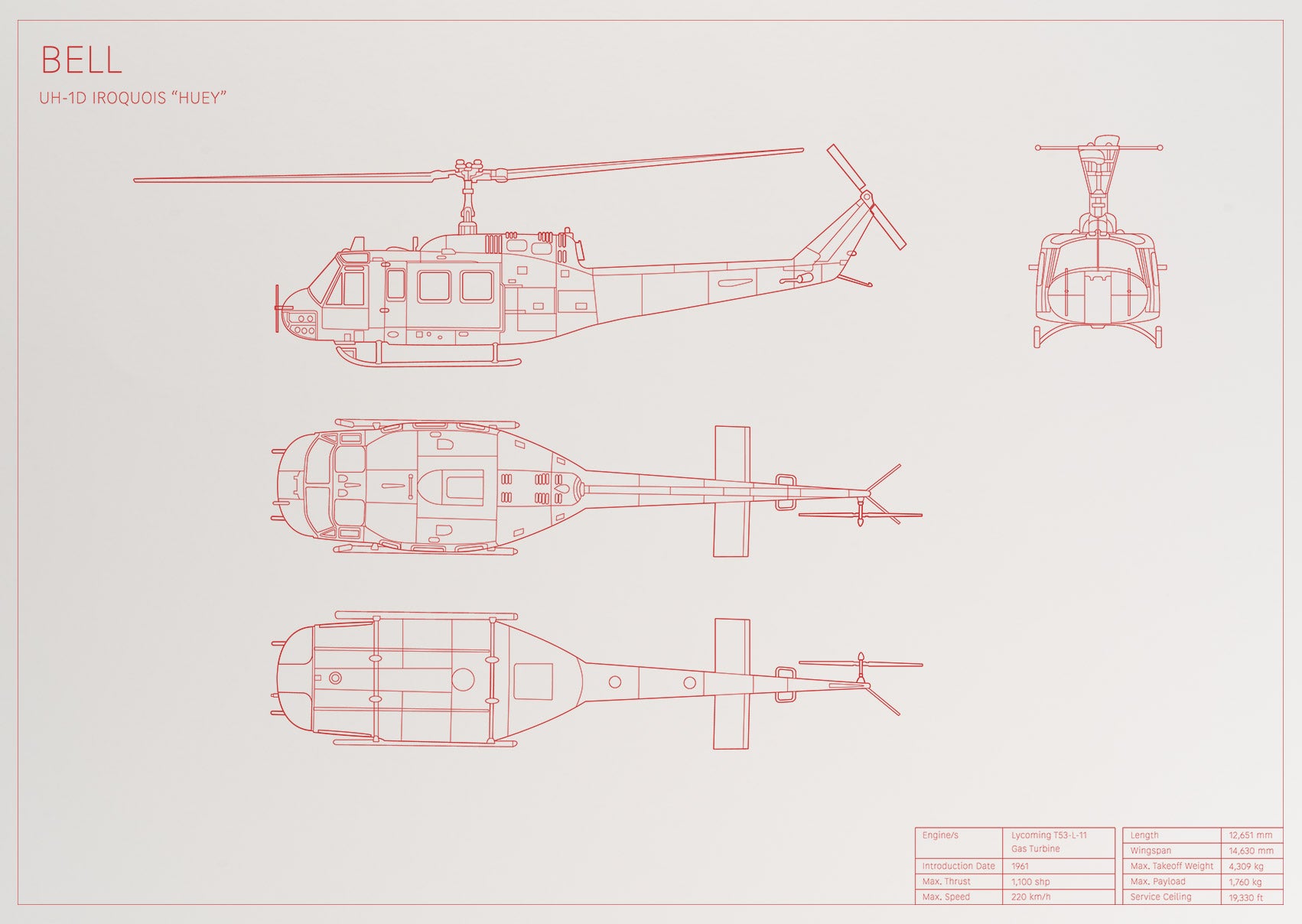Bell UH-1D Iroquois "Heuy"