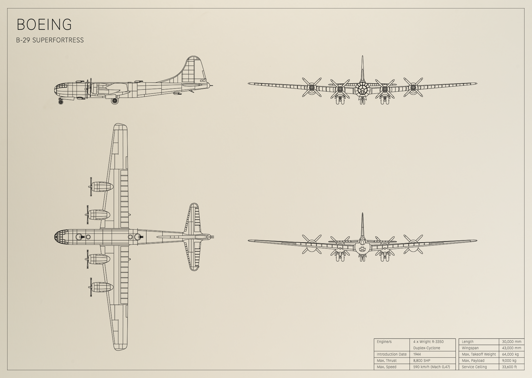 Boeing B-29 Superfortress