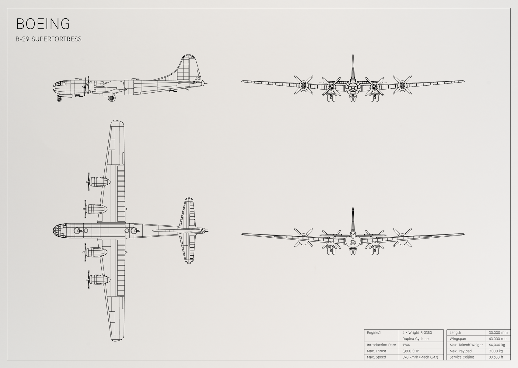 Boeing B-29 Superfortress
