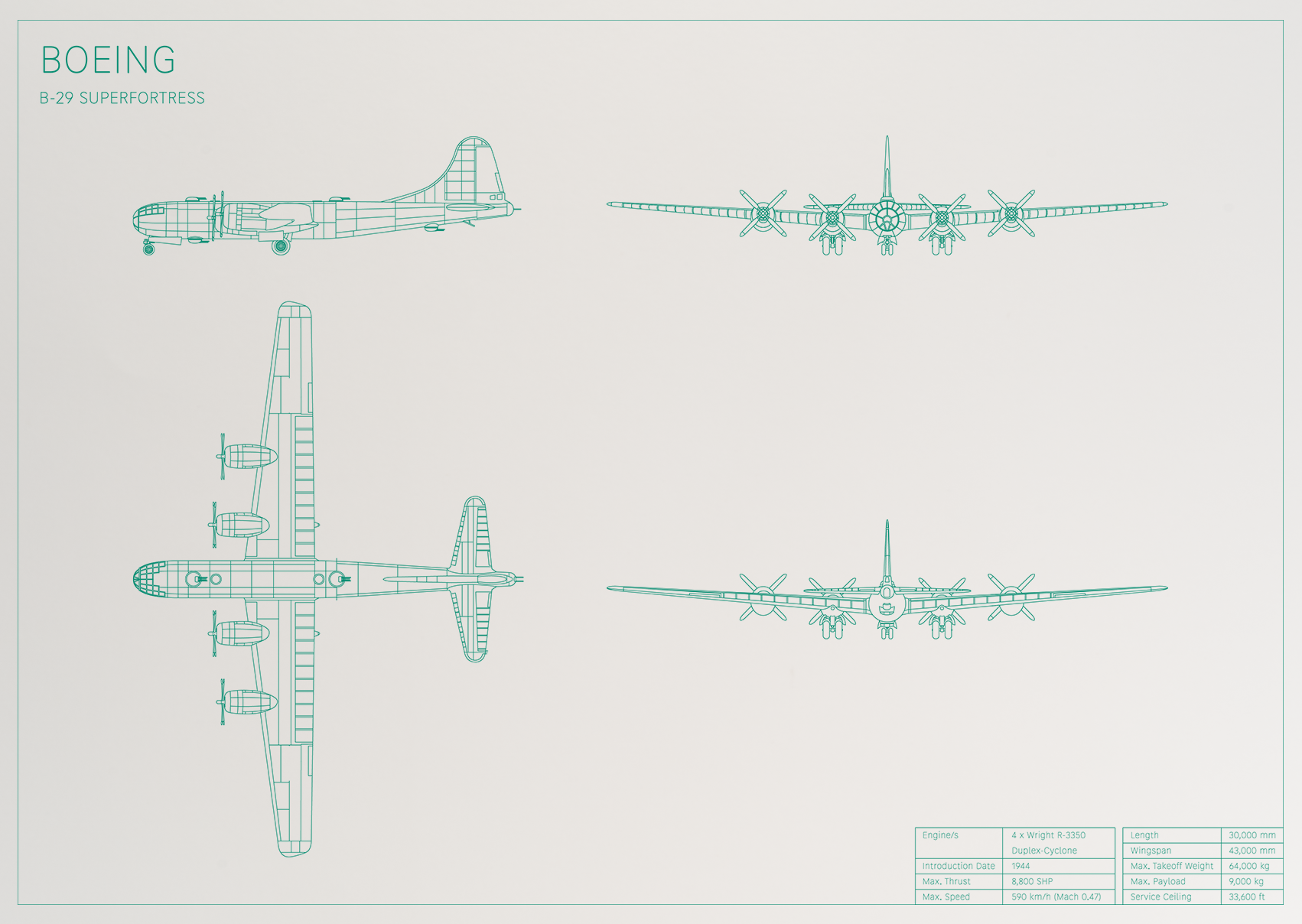 Boeing B-29 Superfortress