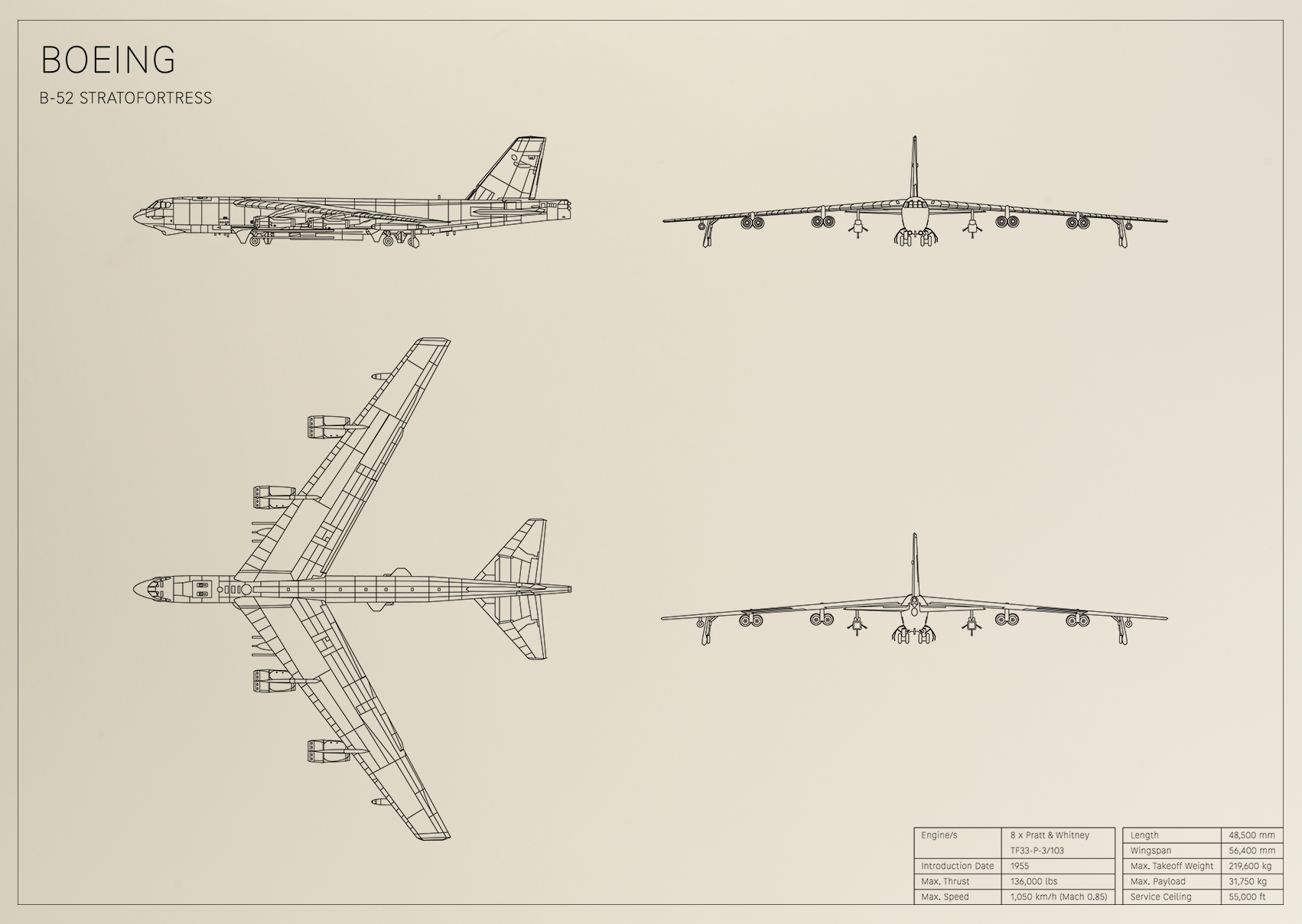 Boeing B-52 Stratofortress