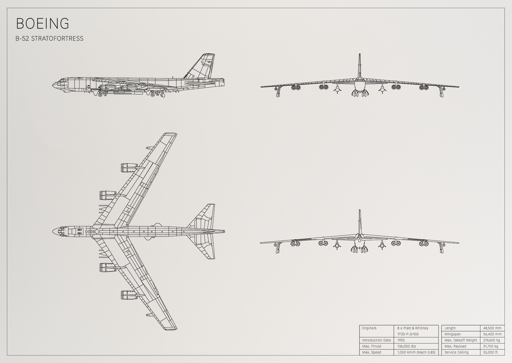 Boeing B-52 Stratofortress