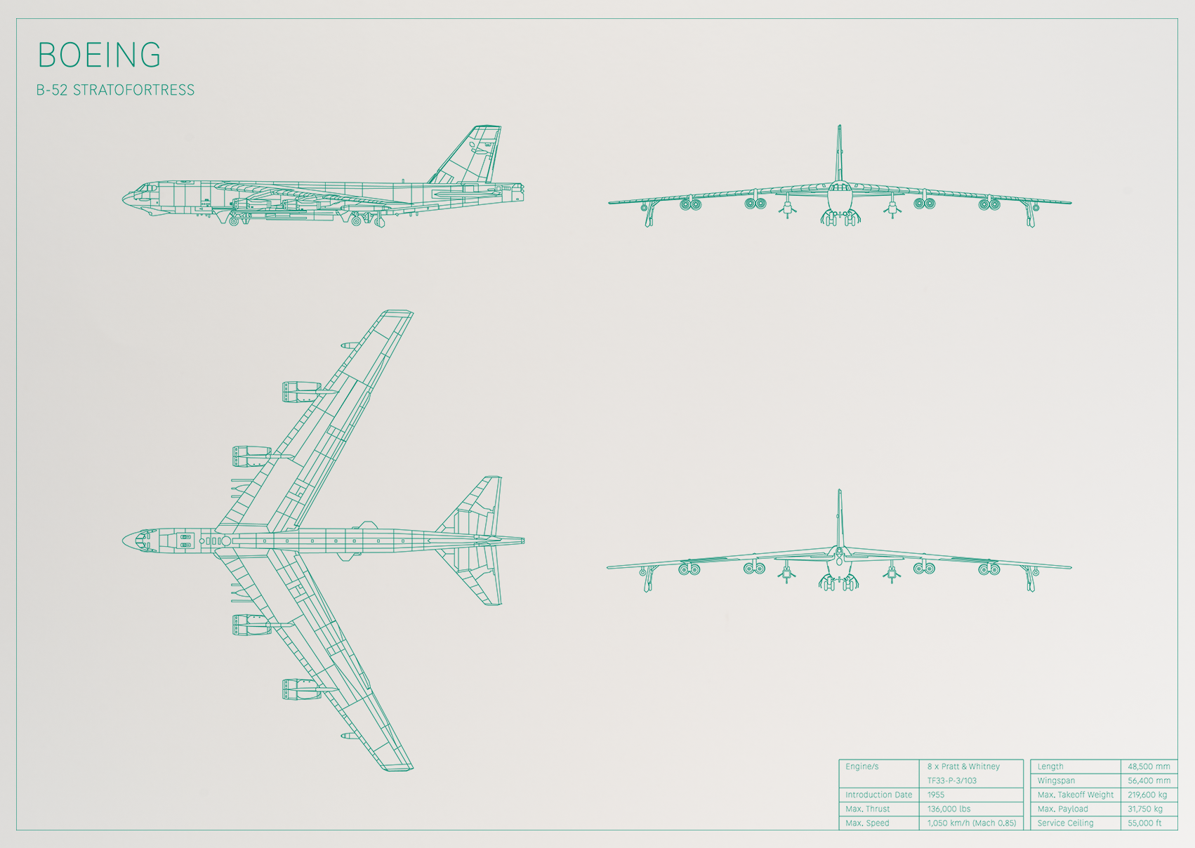 Boeing B-52 Stratofortress