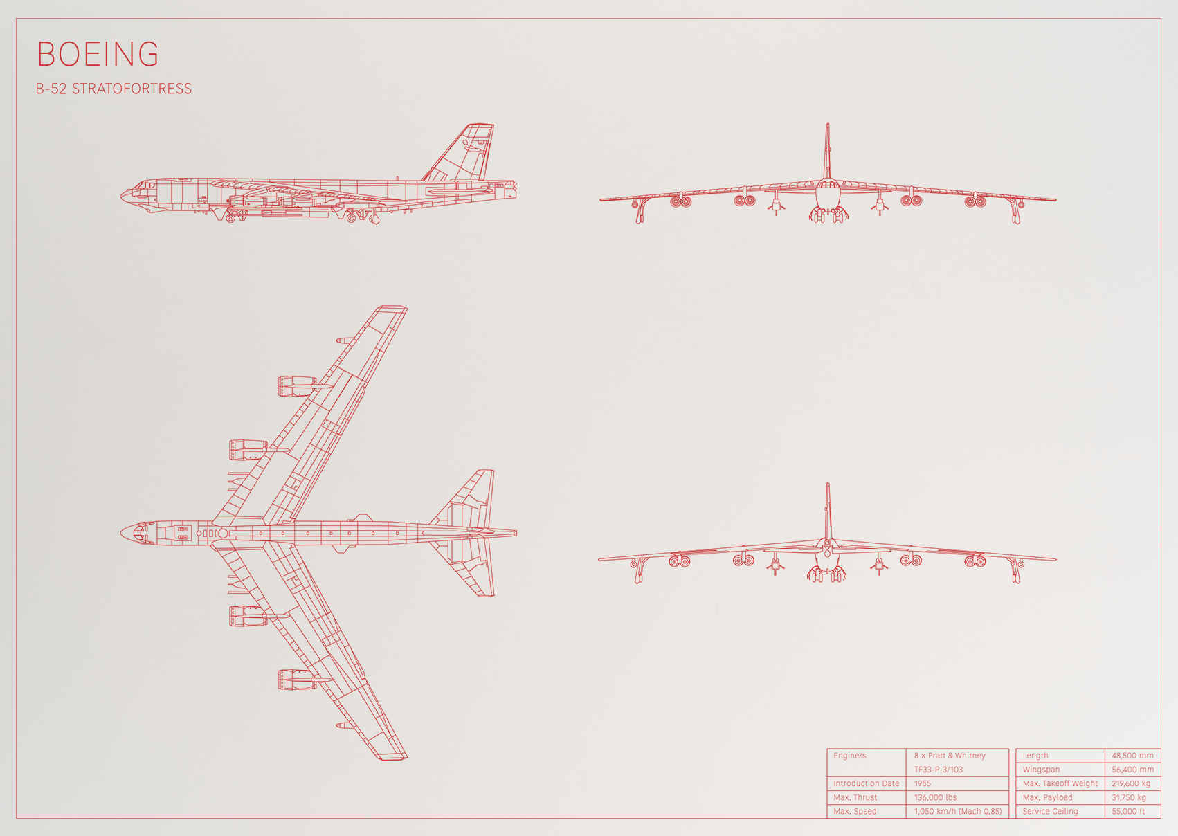 Boeing B-52 Stratofortress