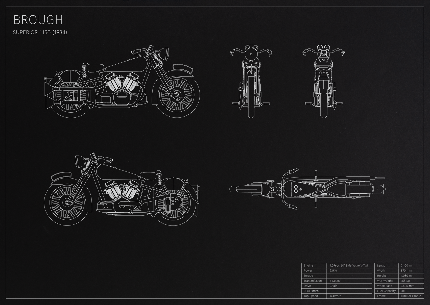 Brough Superior 1150 (1934)