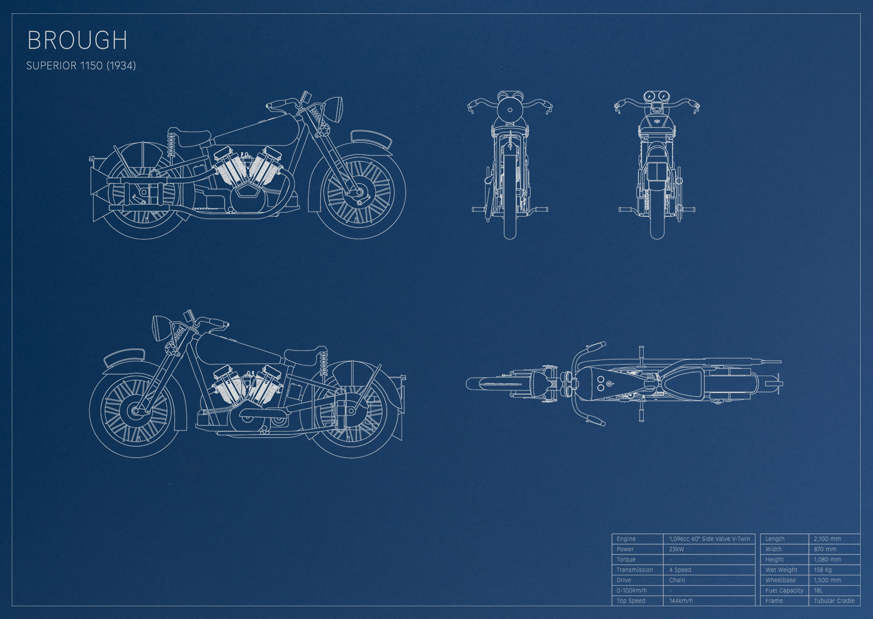 Brough Superior 1150 (1934)