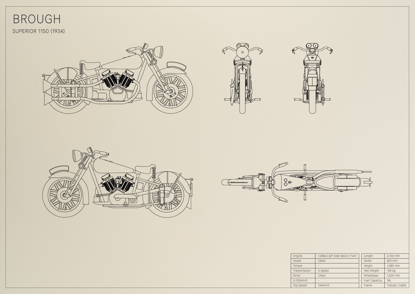 Brough Superior 1150 (1934)