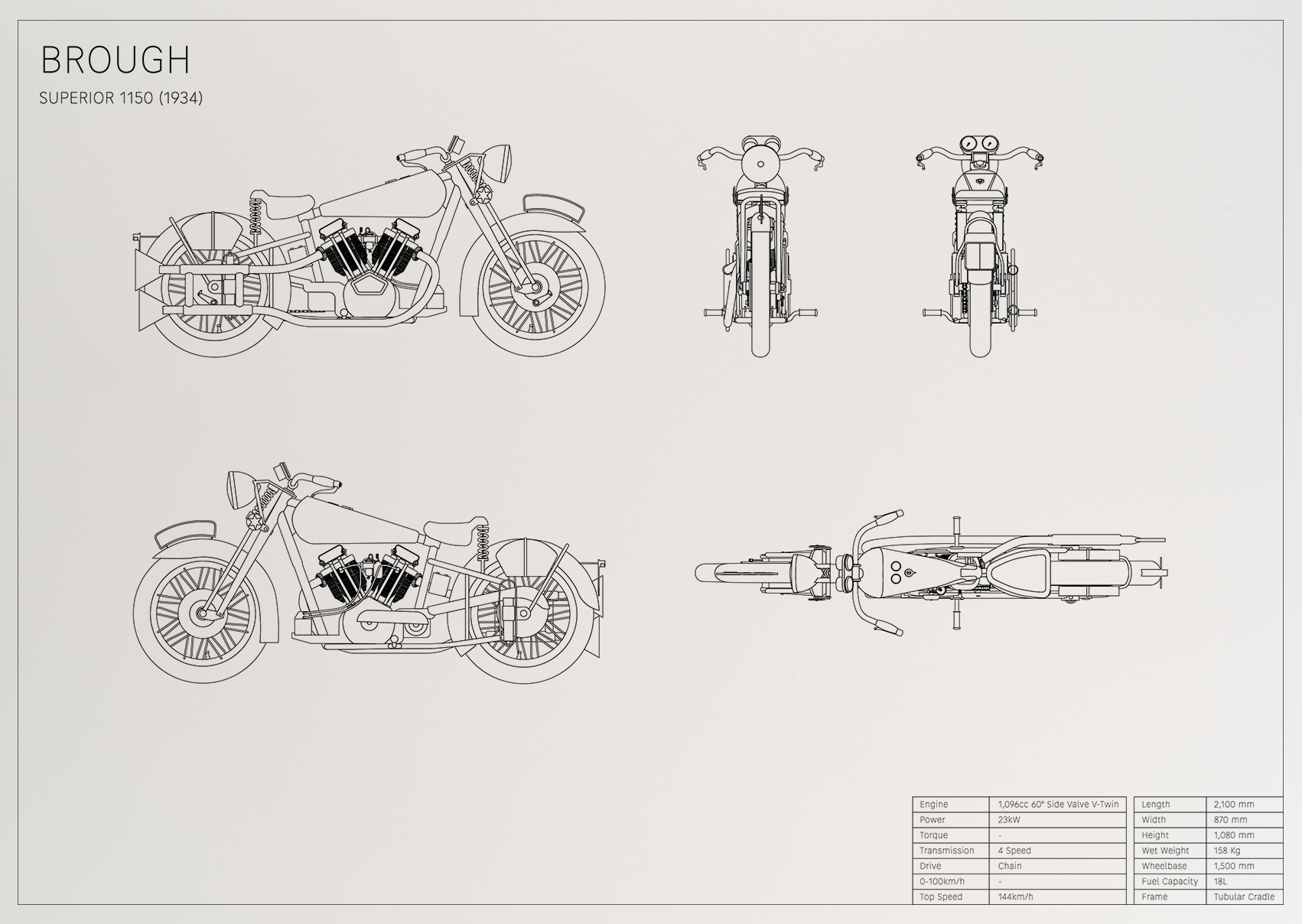 Brough Superior 1150 (1934)