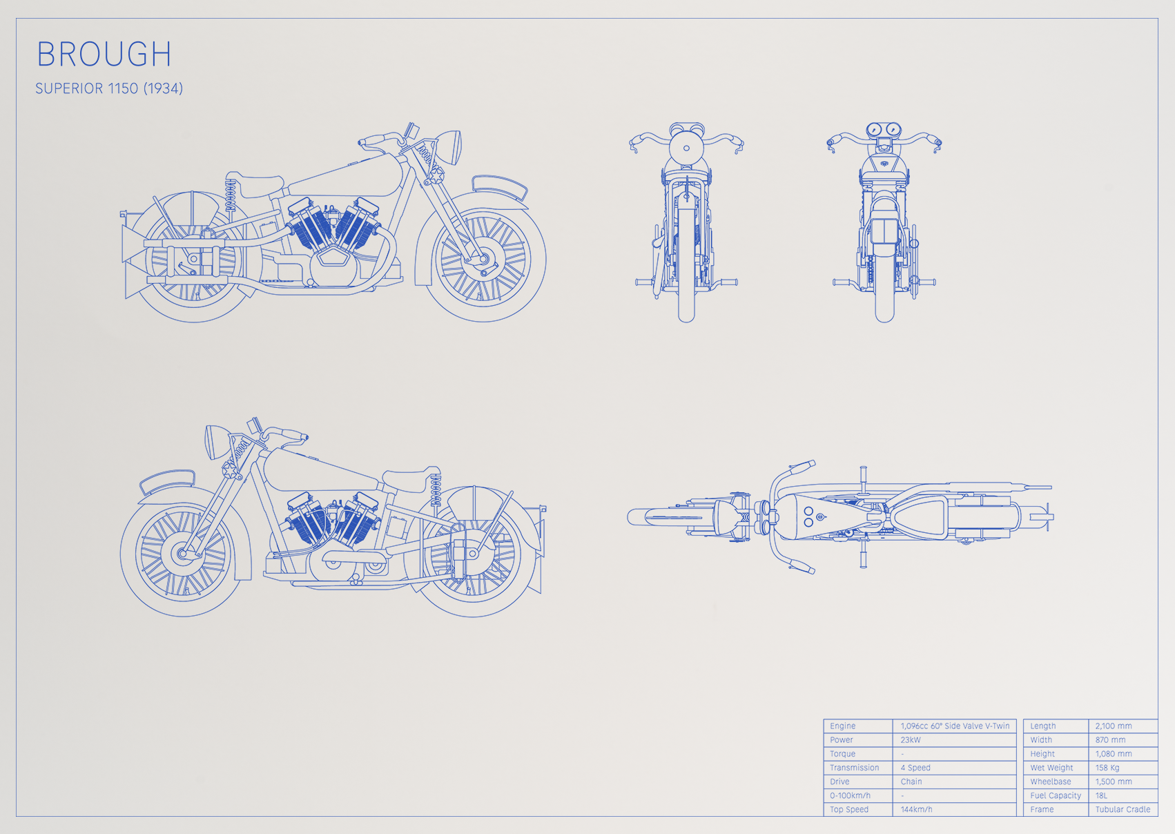 Brough Superior 1150 (1934)