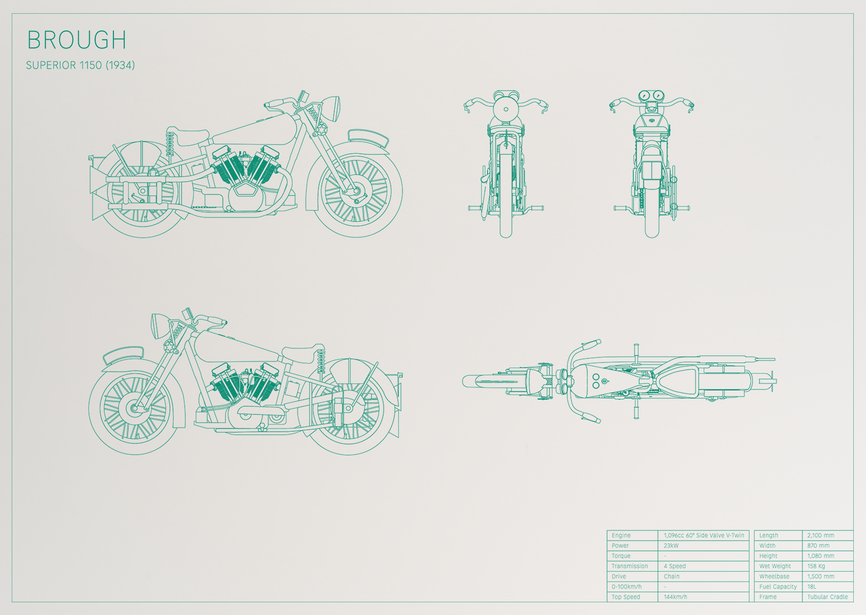 Brough Superior 1150 (1934)
