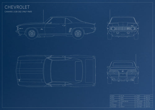 Camaro Z/28 302 (1967 - 1969)
