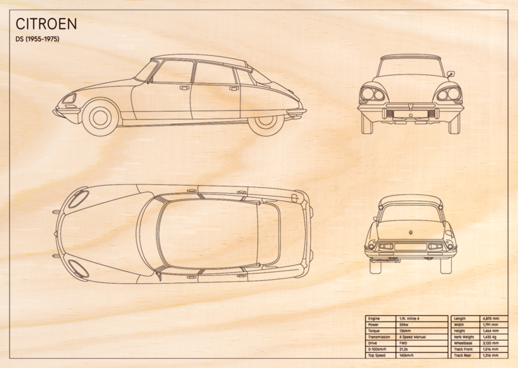 Citroen DS (1955 - 1975)
