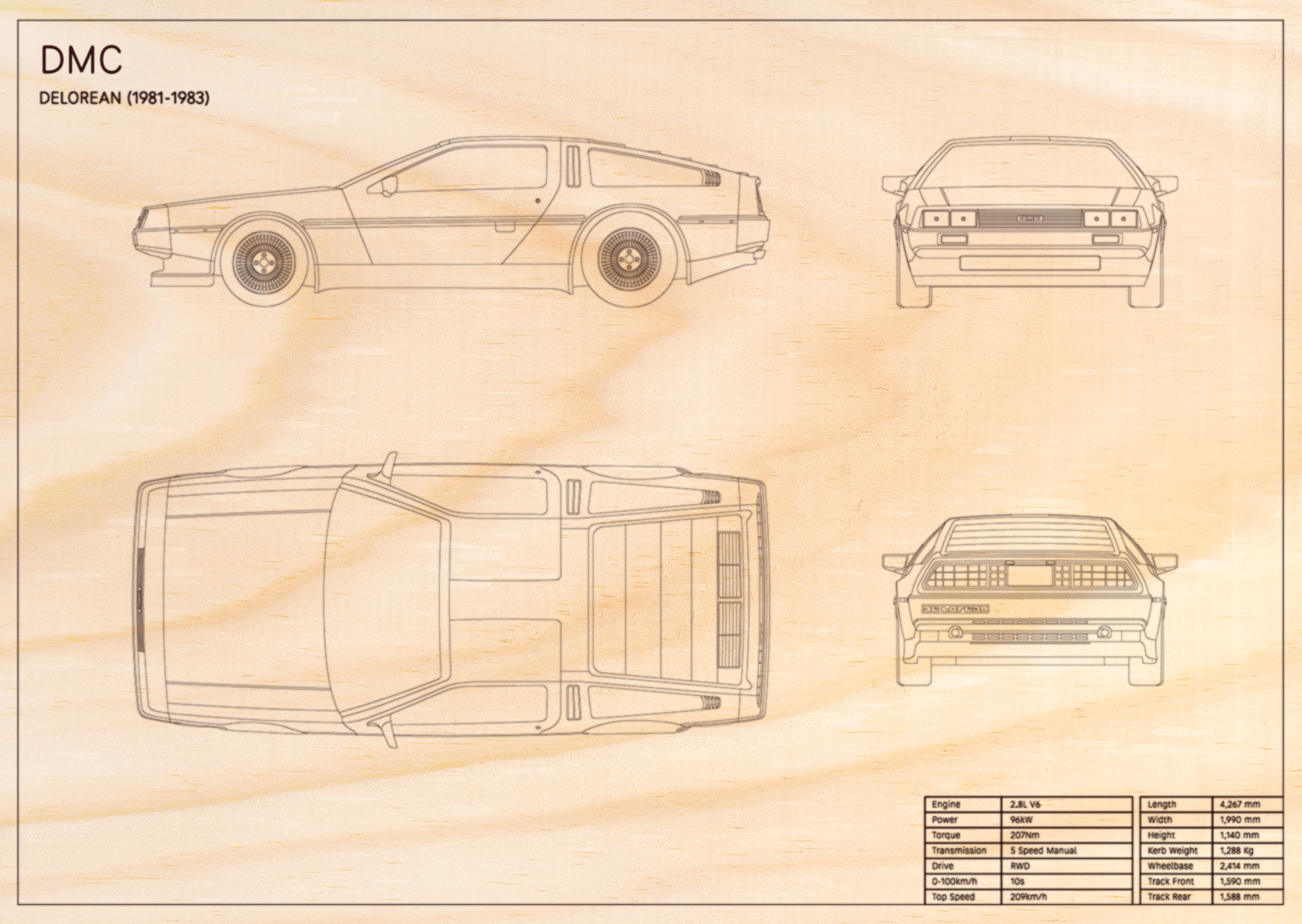 DMC Delorean (1981 - 1983)