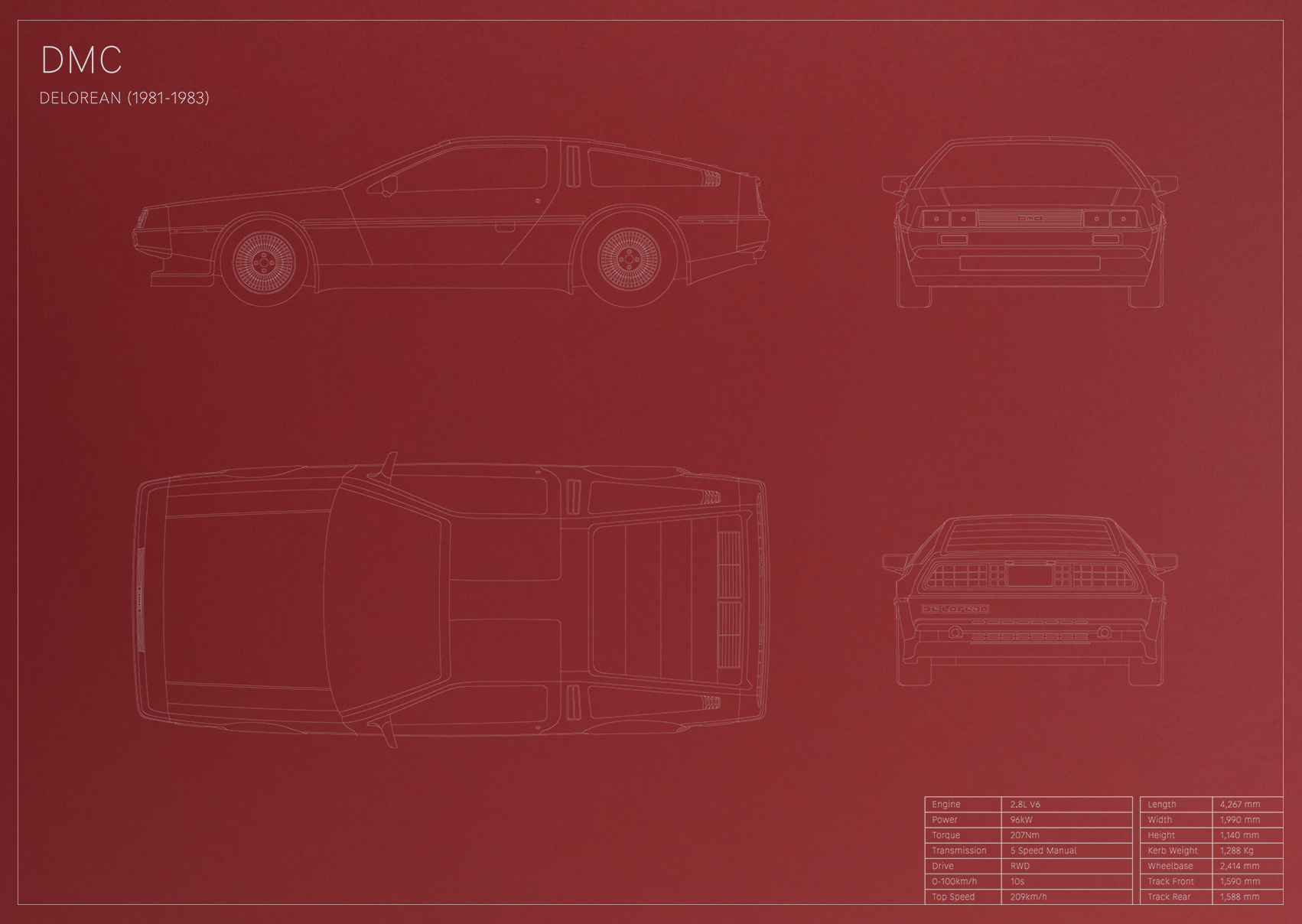 DMC Delorean (1981 - 1983)