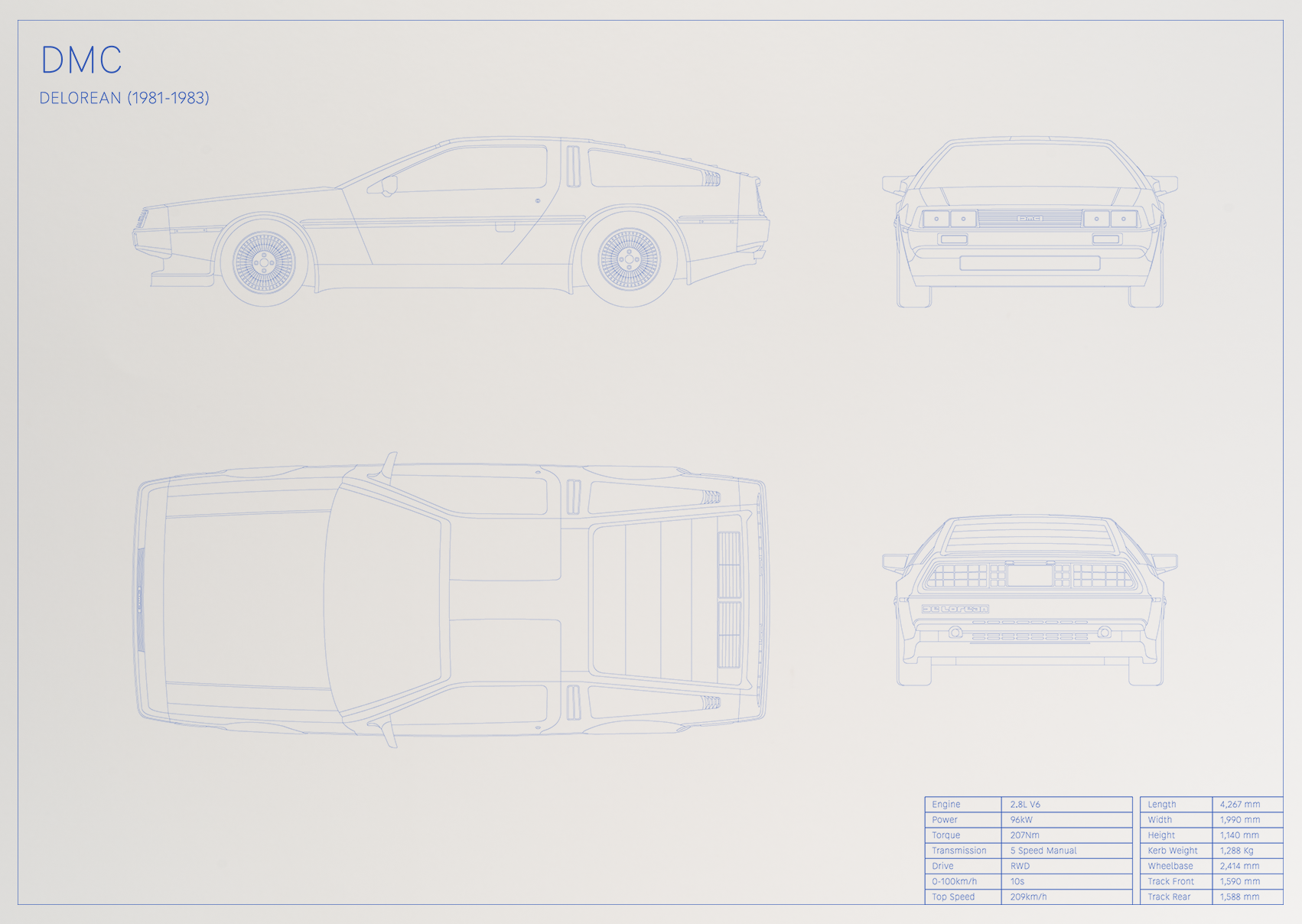 DMC Delorean (1981 - 1983)