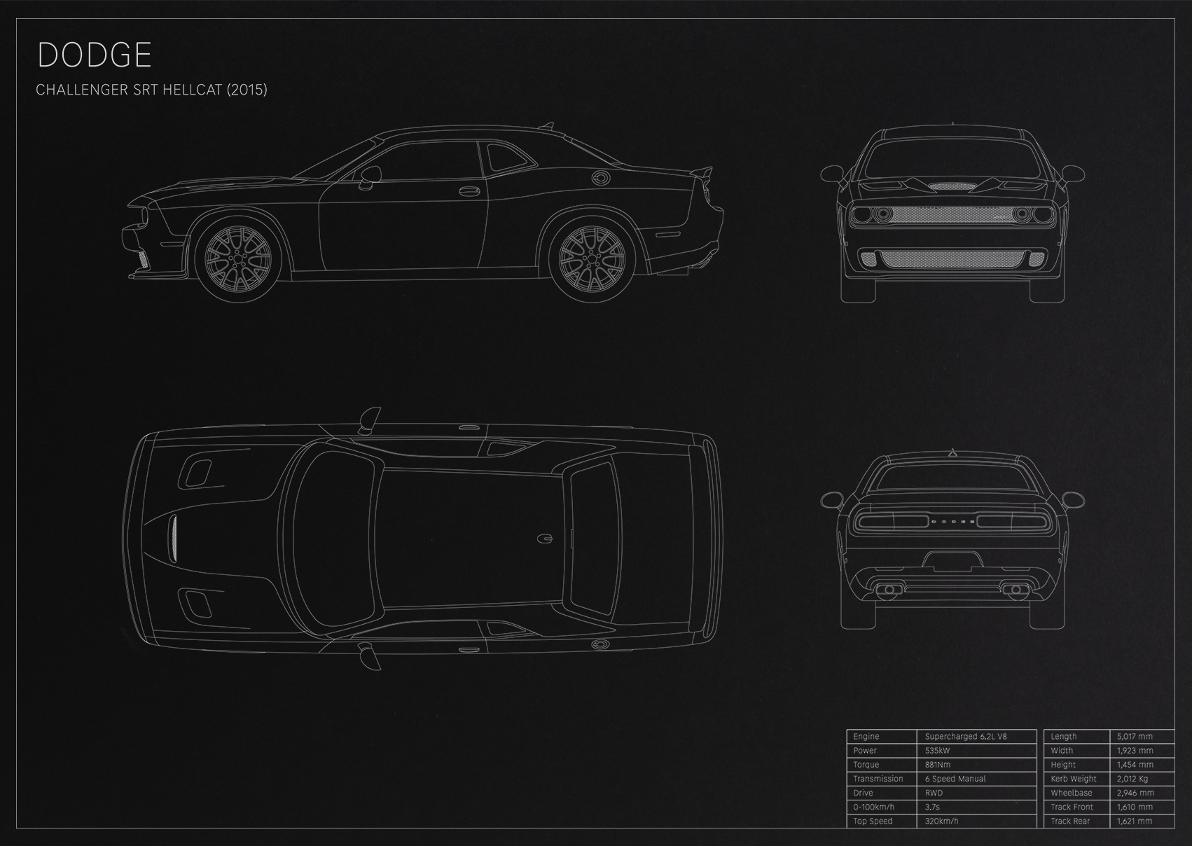 Dodge Challenger SRT Hellcat (2015)