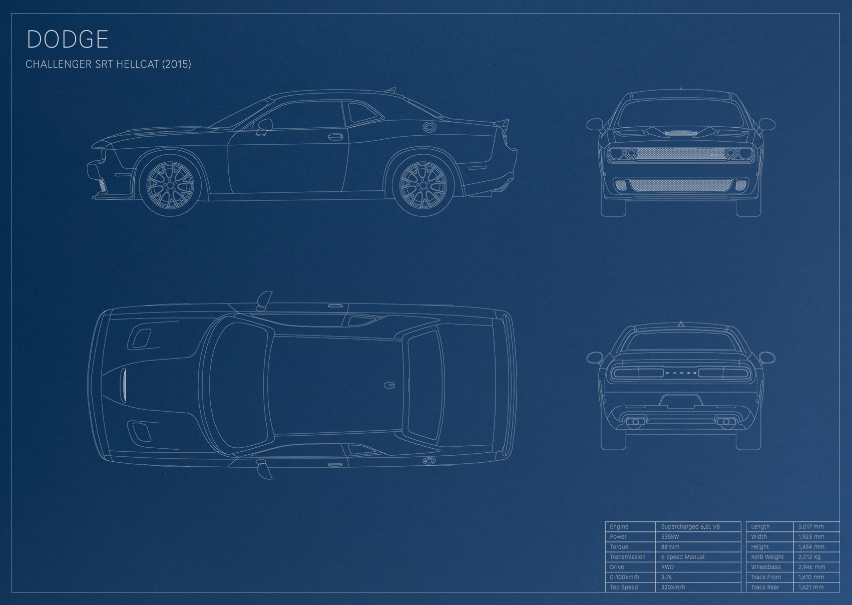 Dodge Challenger SRT Hellcat (2015)