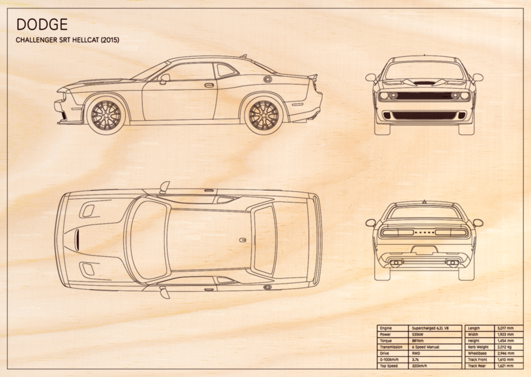 Dodge Challenger SRT Hellcat (2015)