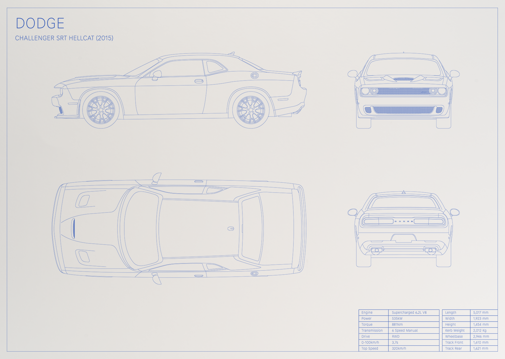 Dodge Challenger SRT Hellcat (2015)