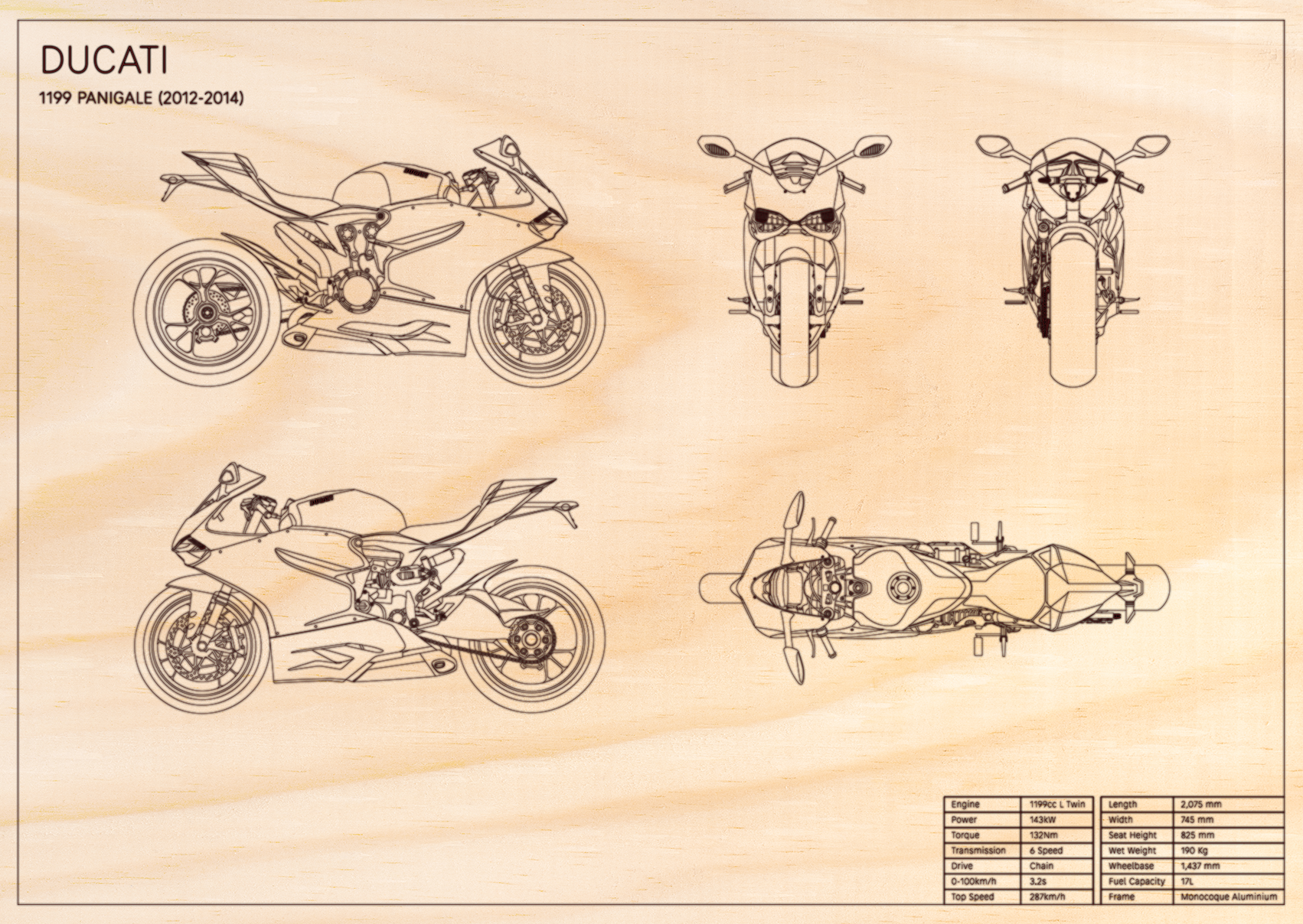 Ducati 1199 Panigale (2012 - 2014)