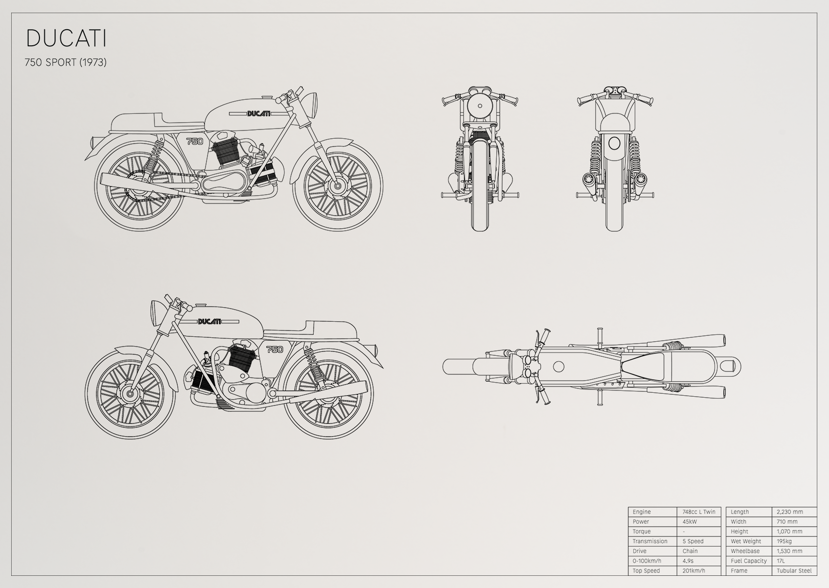 Ducati 750 Sport (1973)