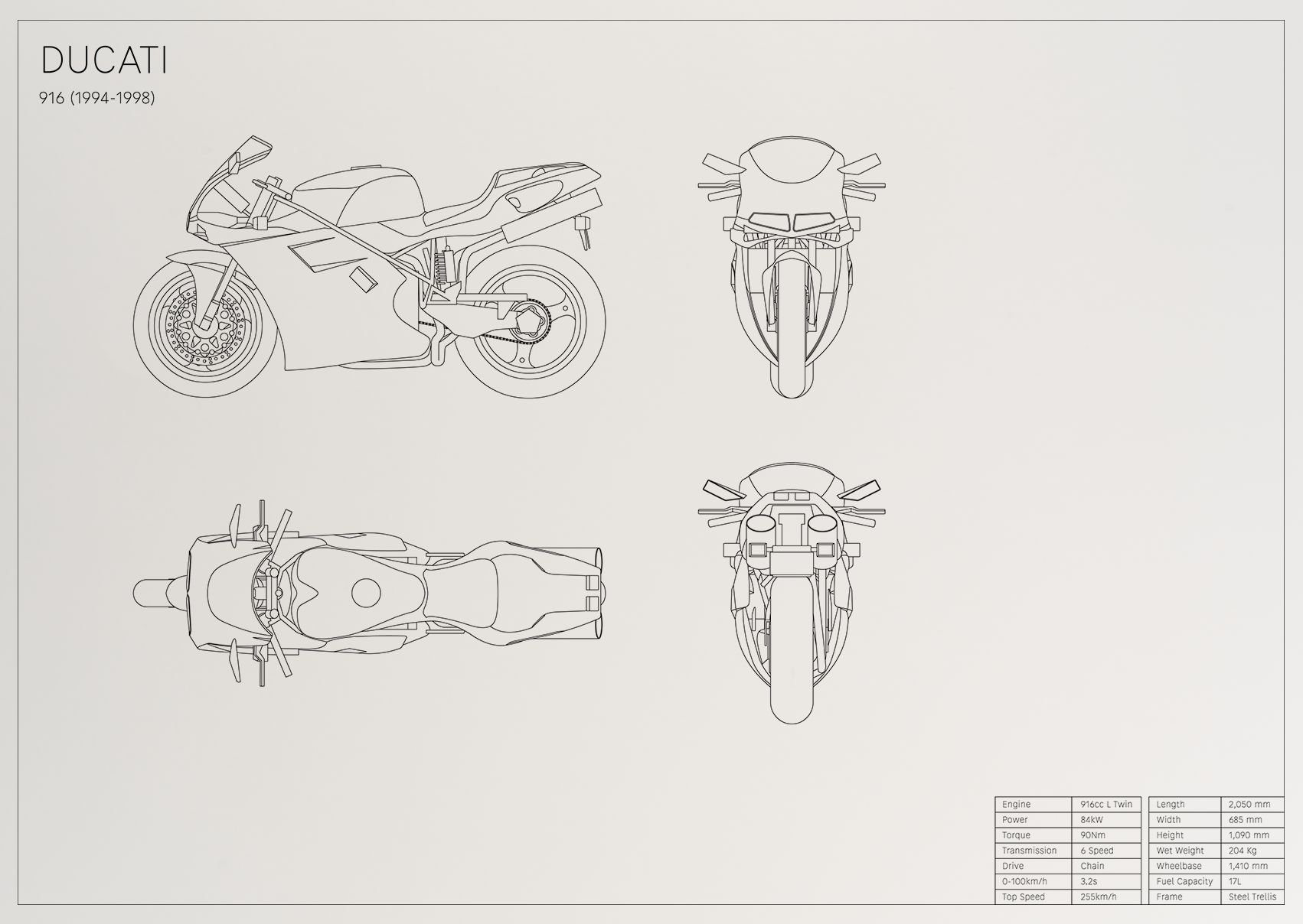 Ducati 916 (1994 - 1998)