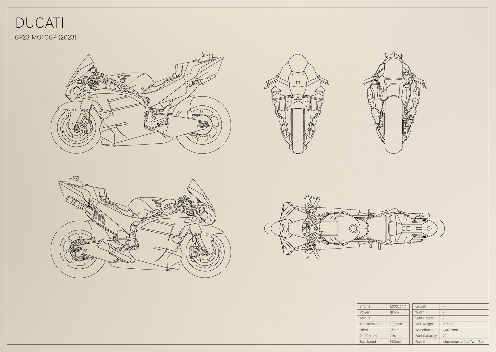 Ducati GP23 MotoGP (2023)