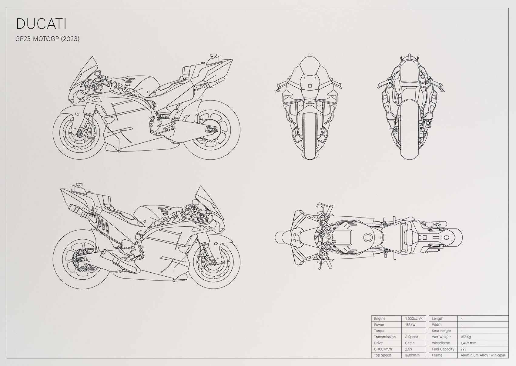Ducati GP23 MotoGP (2023)