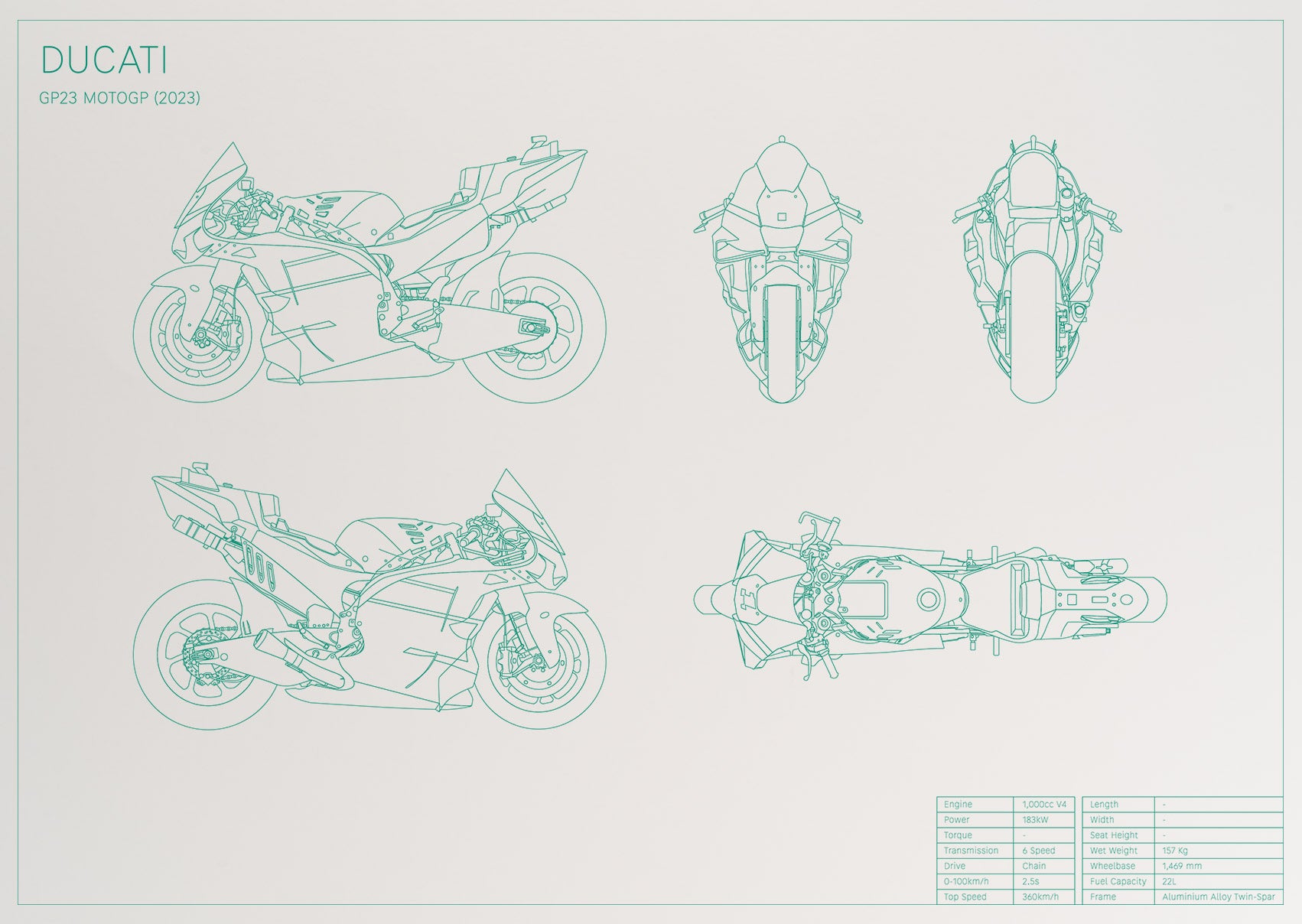 Ducati GP23 MotoGP (2023)