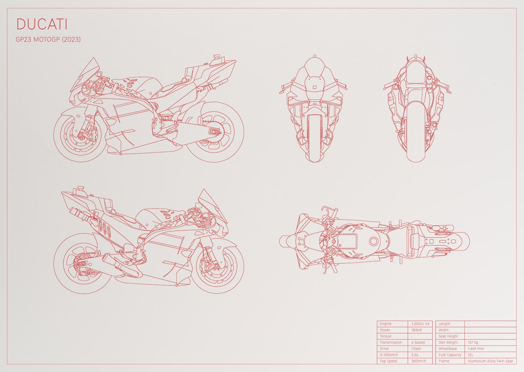 Ducati GP23 MotoGP (2023)