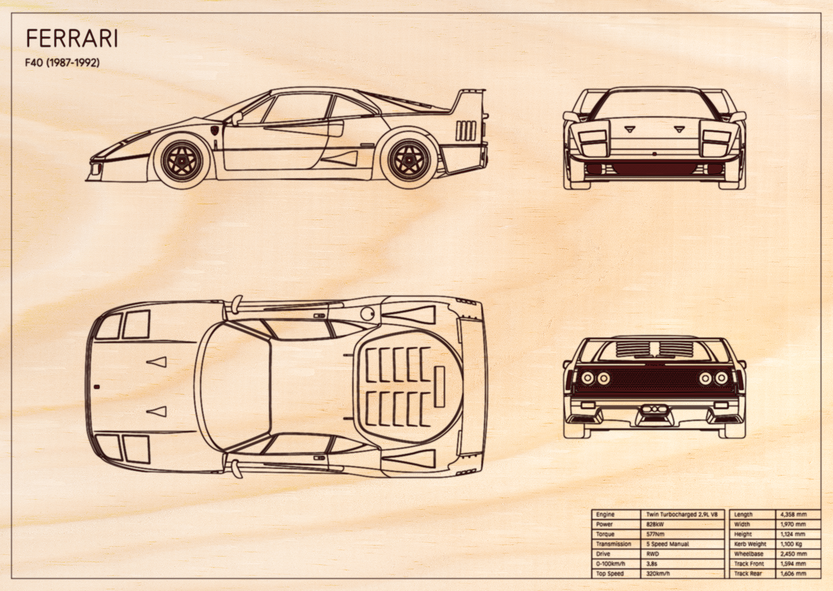 Ferrari F40 (1987 - 1992)