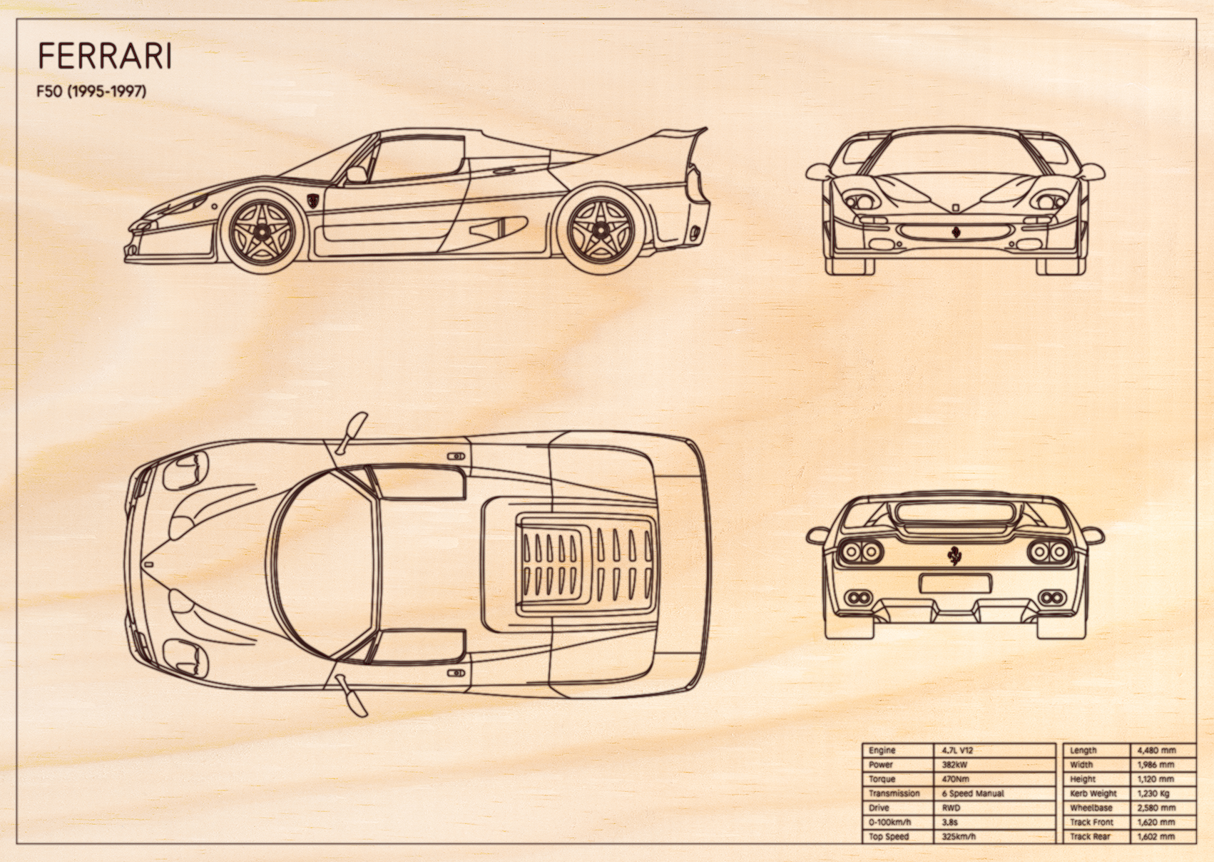 Ferrari F50 (1995 - 1997)