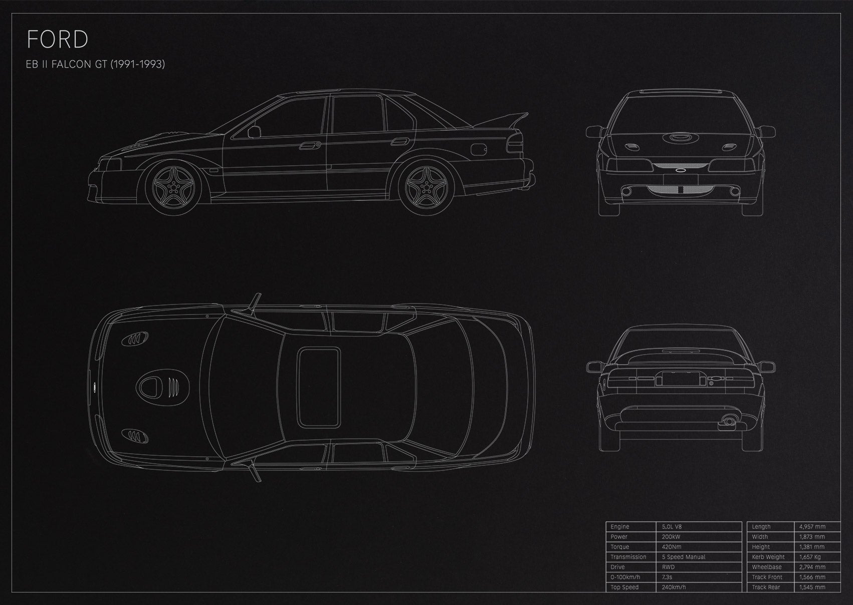 Ford Falcon EB II GT (1991 - 1993)
