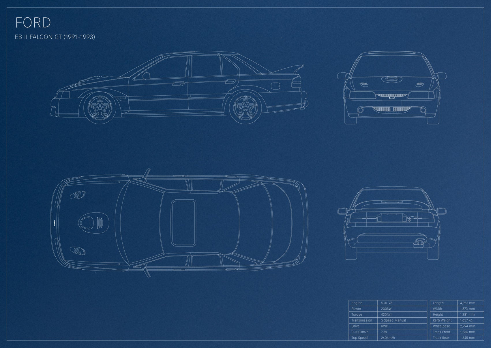 Ford Falcon EB II GT (1991 - 1993)