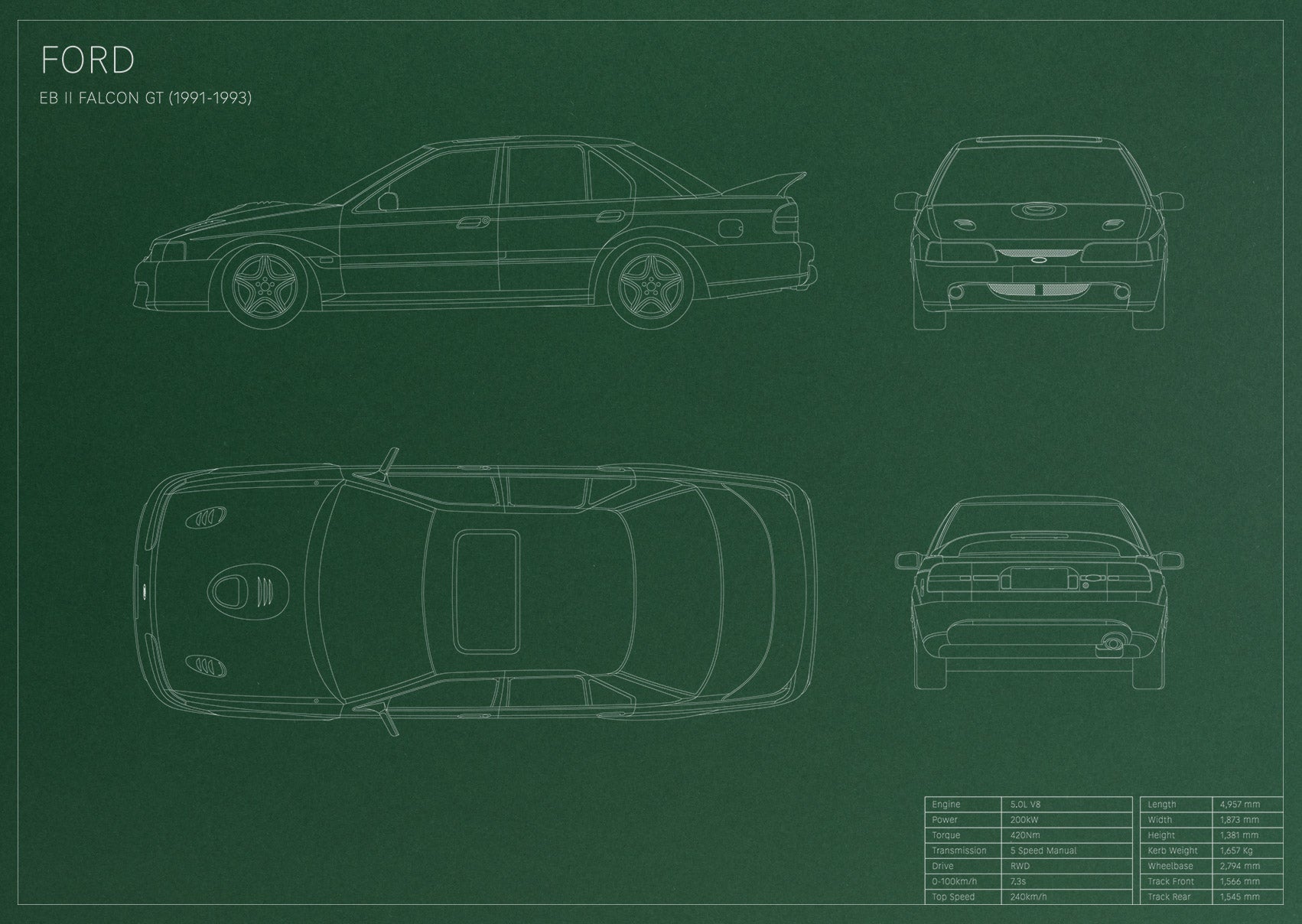 Ford Falcon EB II GT (1991 - 1993)