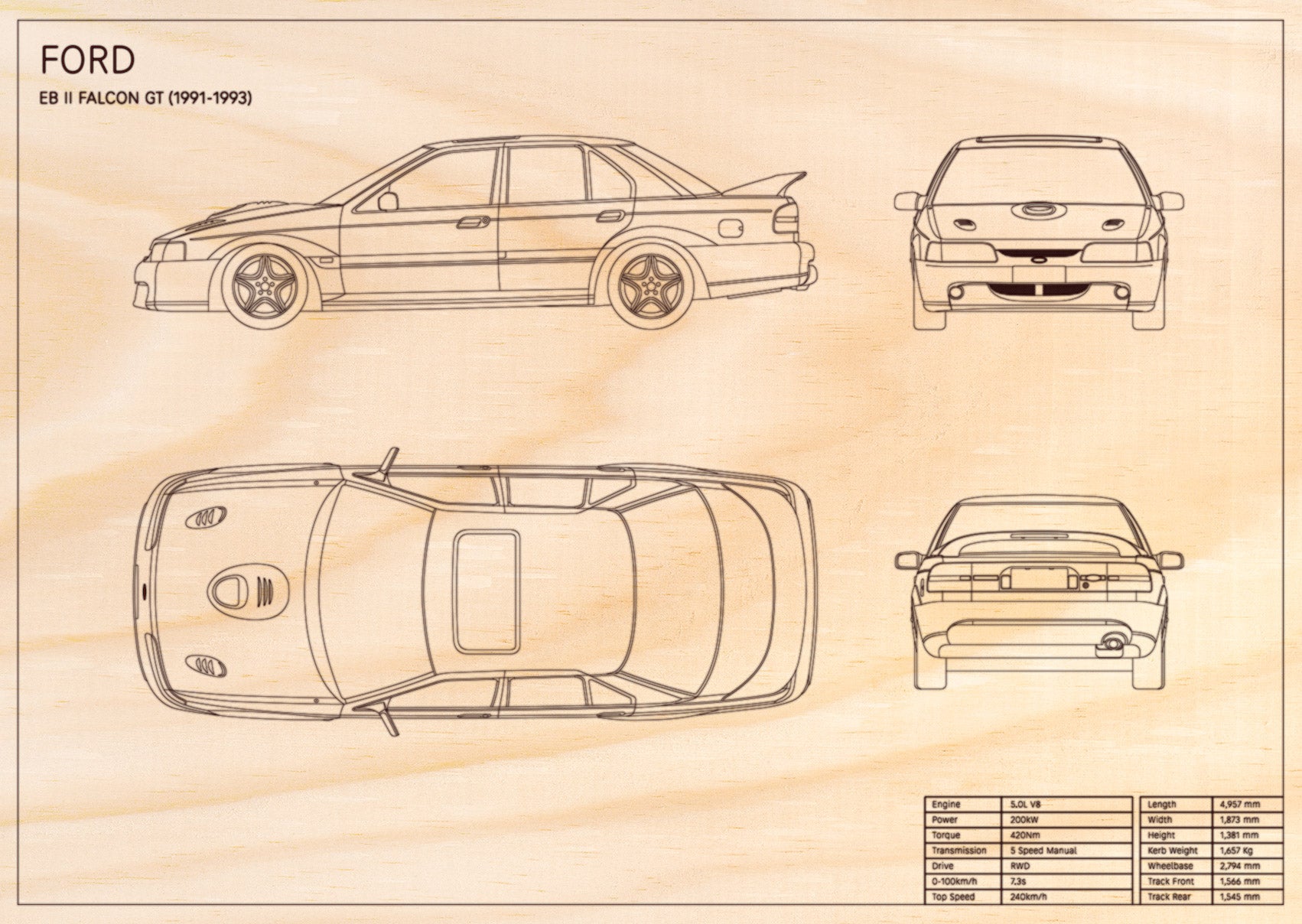 Ford Falcon EB II GT (1991 - 1993)
