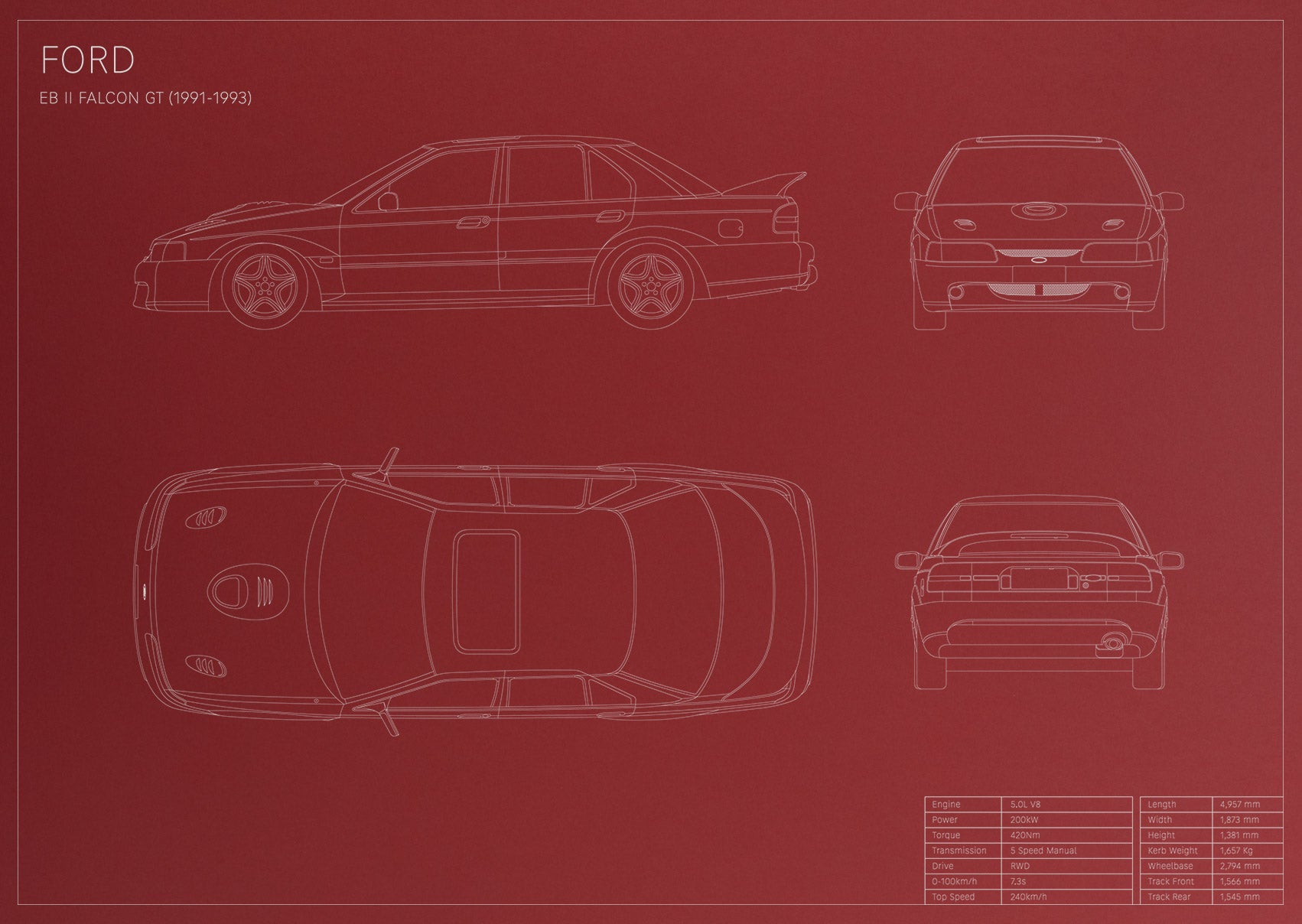 Ford Falcon EB II GT (1991 - 1993)