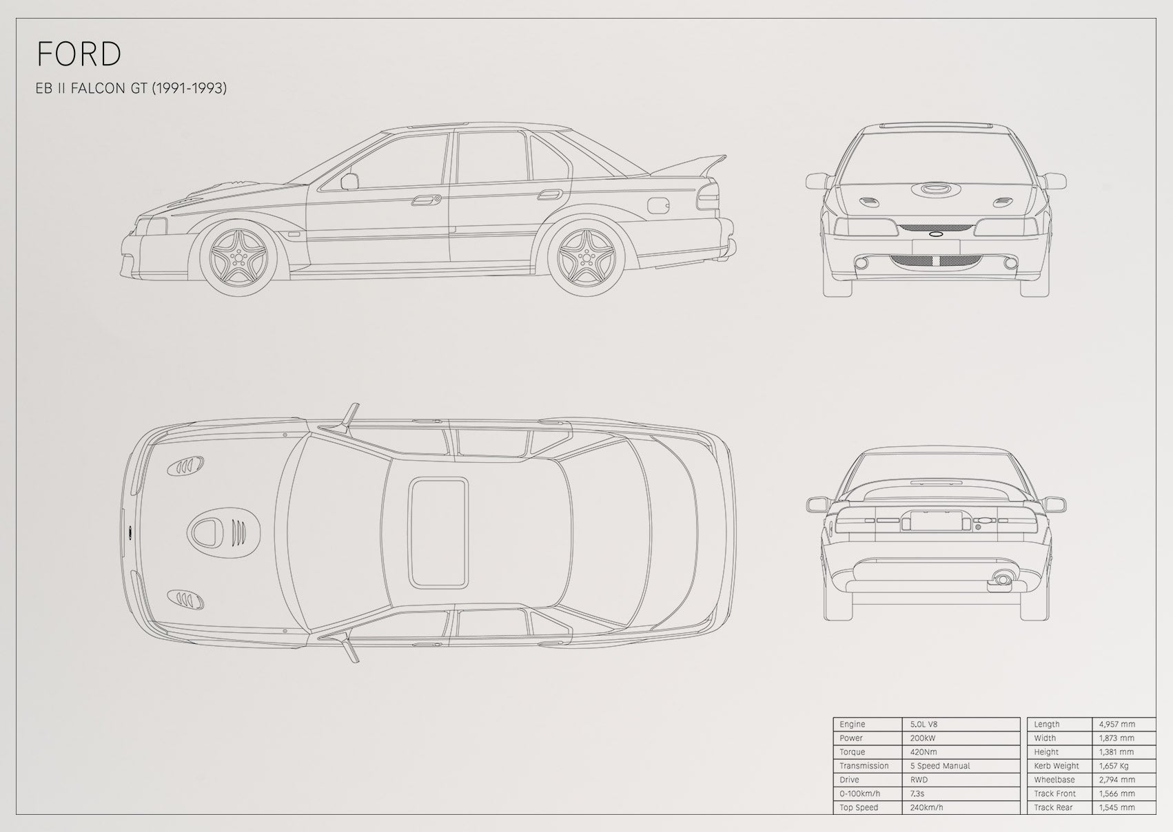 Ford Falcon EB II GT (1991 - 1993)