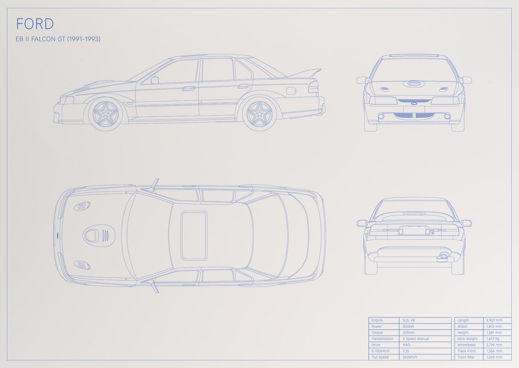 Ford Falcon EB II GT (1991 - 1993)