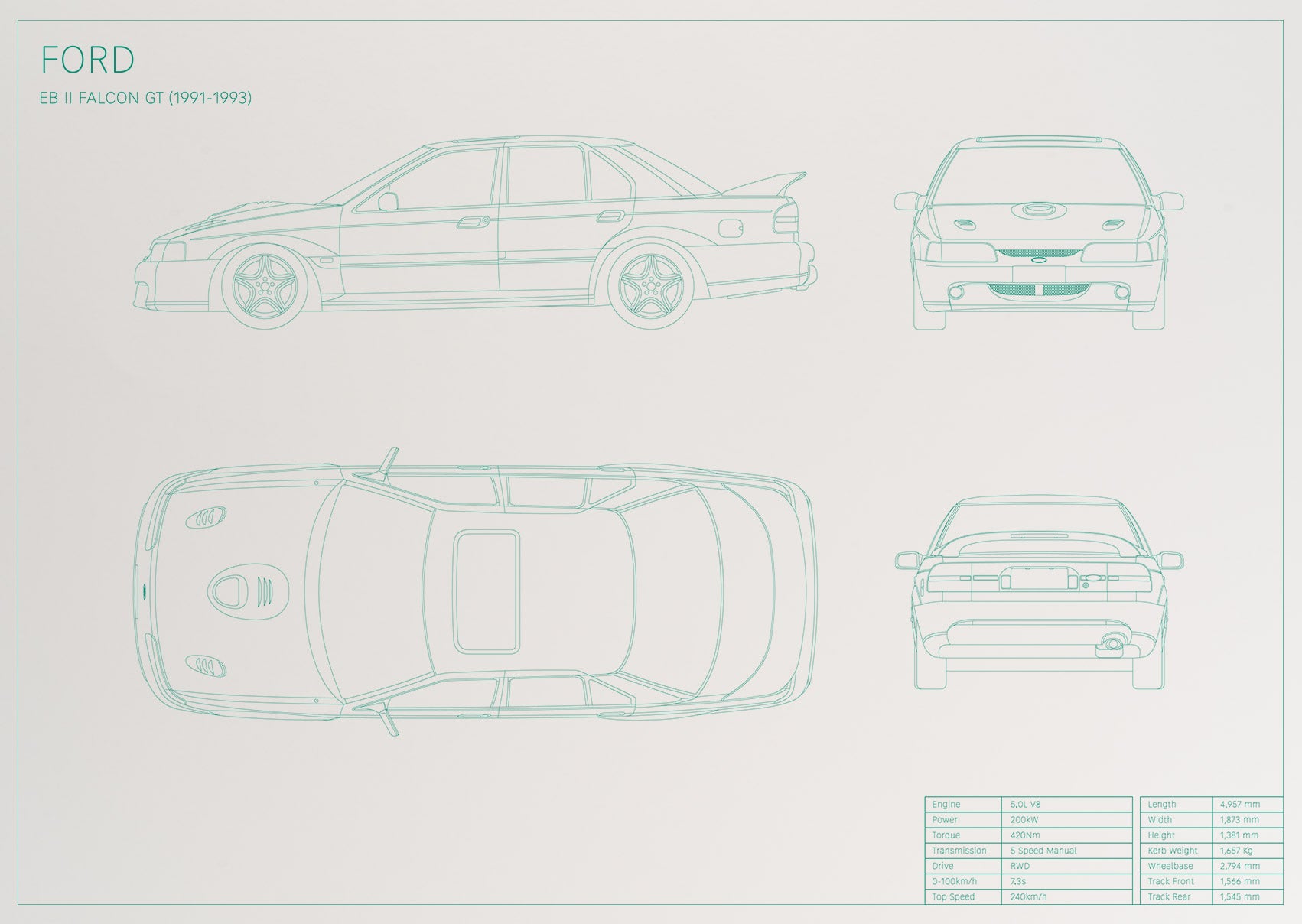 Ford Falcon EB II GT (1991 - 1993)