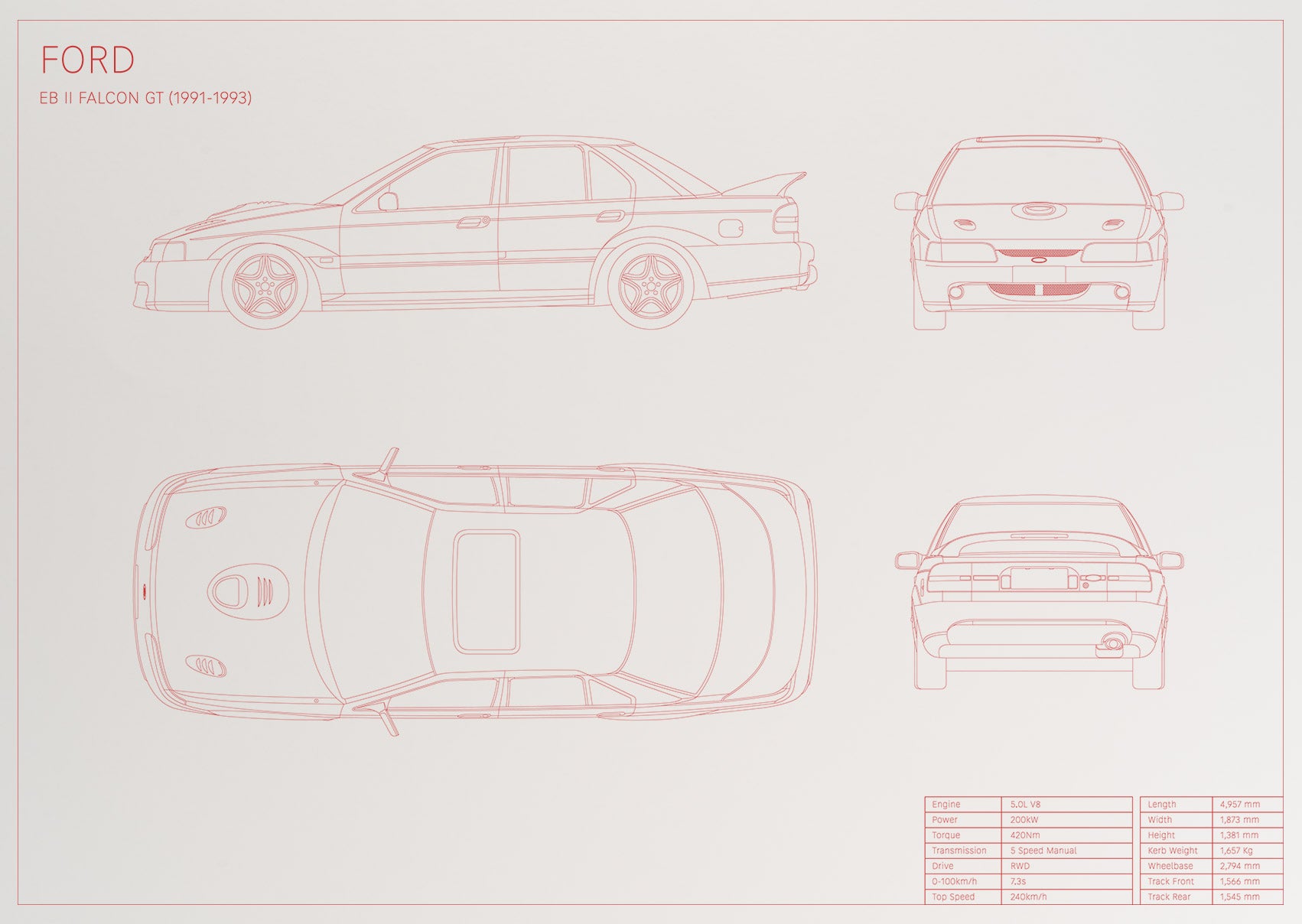 Ford Falcon EB II GT (1991 - 1993)